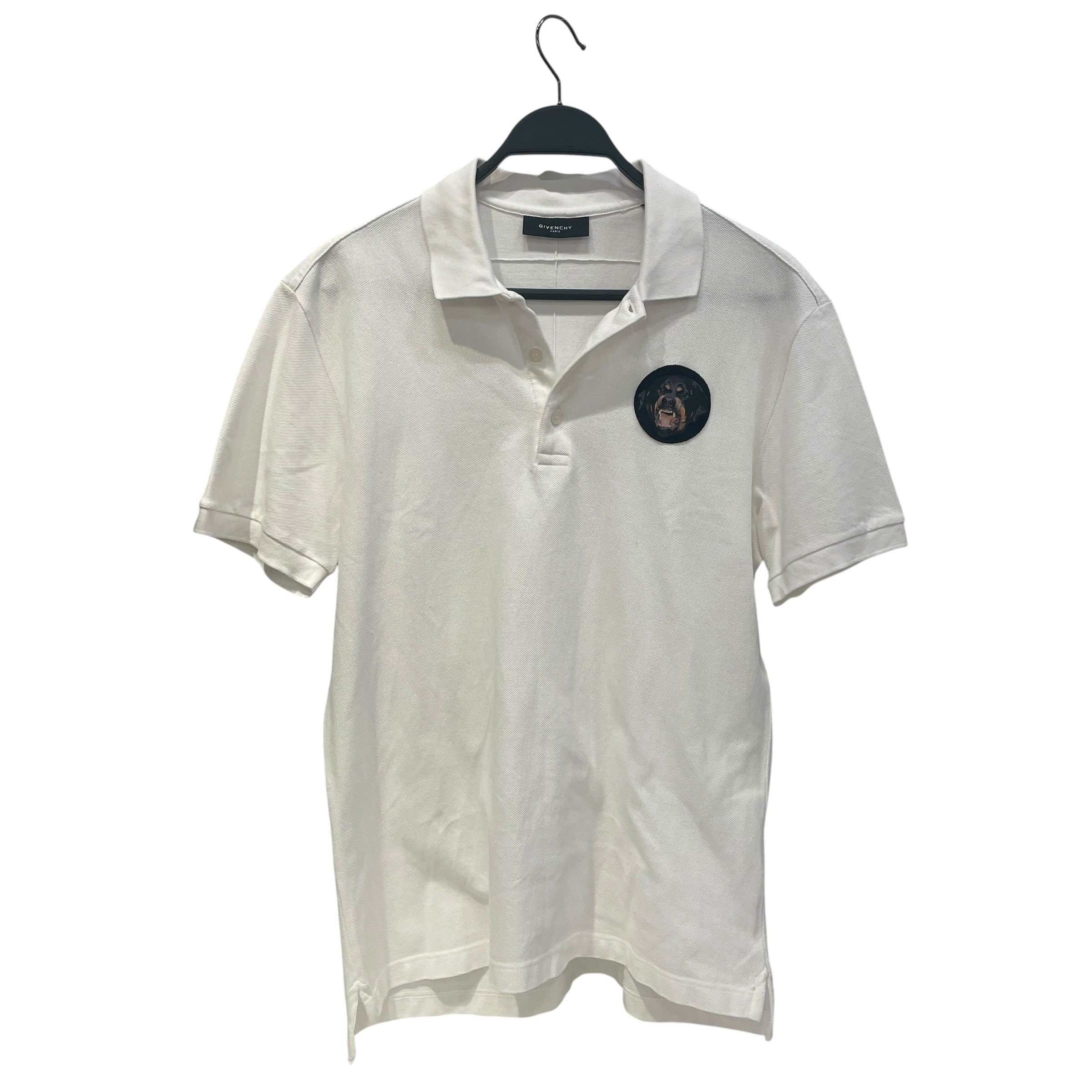 GIVENCHY/Polo Shirt/L/Cotton/WHT/ view 1