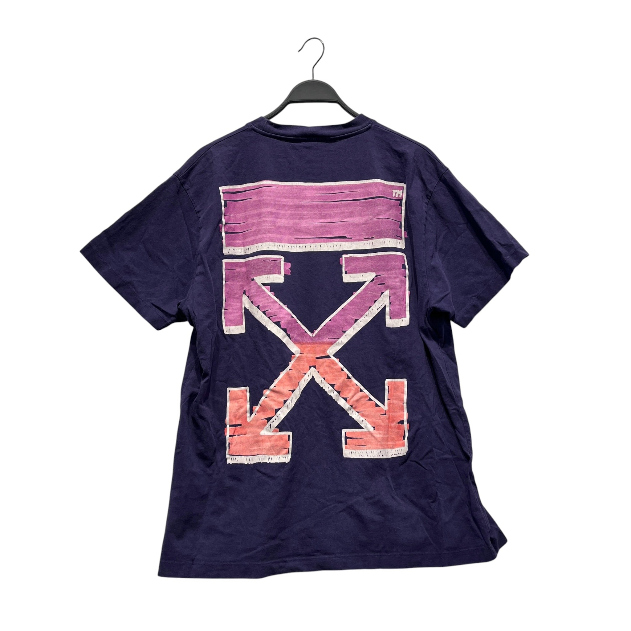 OFF-WHITE/T-Shirt/XS/Cotton/PPL/Graphic/HALF TONE MARKER TSHIRT view 2