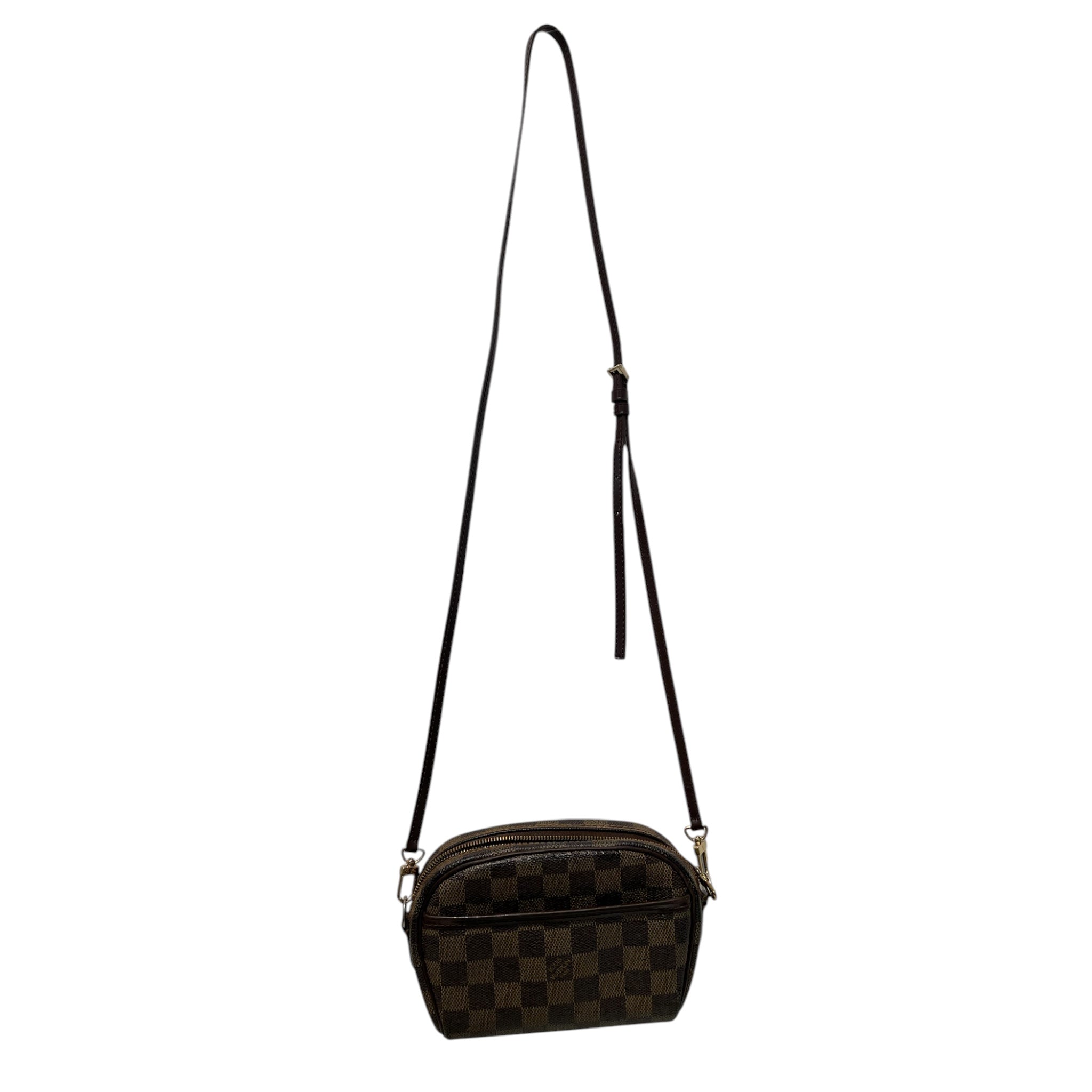 LOUIS VUITTON/Cross Body Bag/Monogram/Leather/BRW/Ipanema Pochette view 1