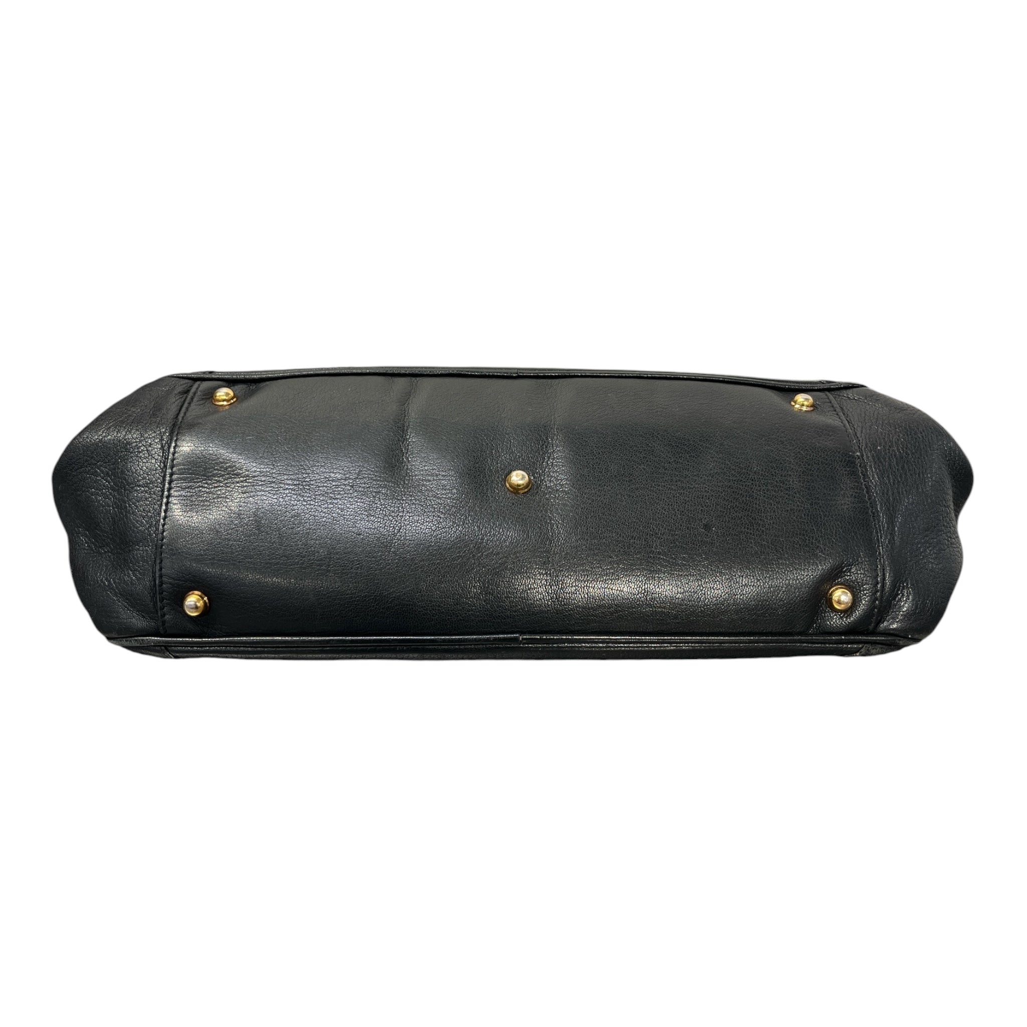 GUCCI/Hand Bag/Leather/BLK/HORSEBIT WAVE SHOULDER BAG view 3