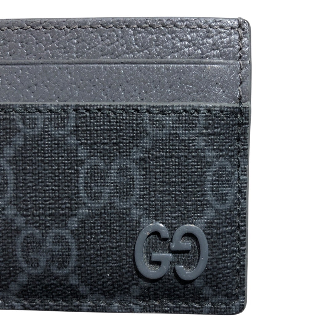 GUCCI/Wallet/All Over Print/Leather/GRY/ view 3