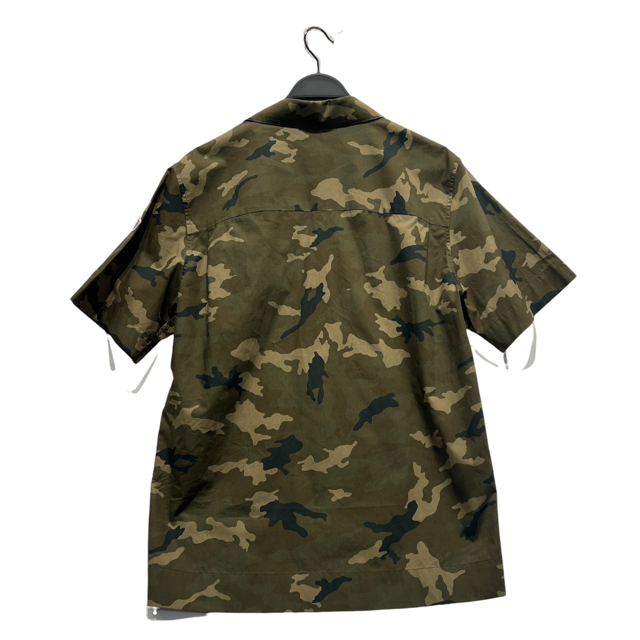 MONCLER/SS Shirt/L/Cotton/GRN/Camouflage/CAMO CAMP BUTTON DOWN view 2