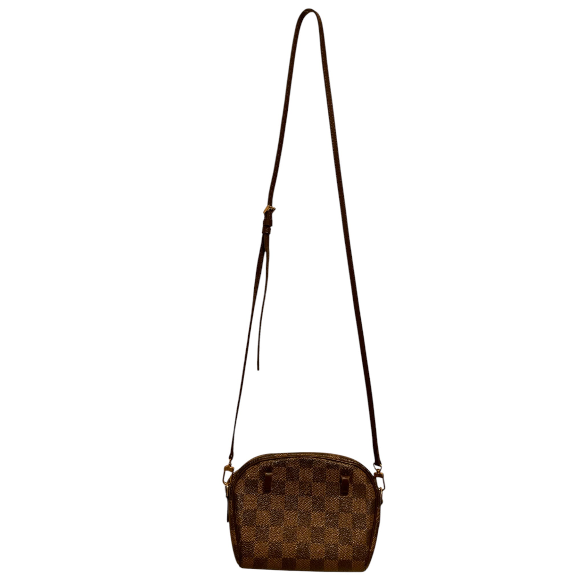 LOUIS VUITTON/Cross Body Bag/Monogram/Leather/BRW/Ipanema Pochette view 2
