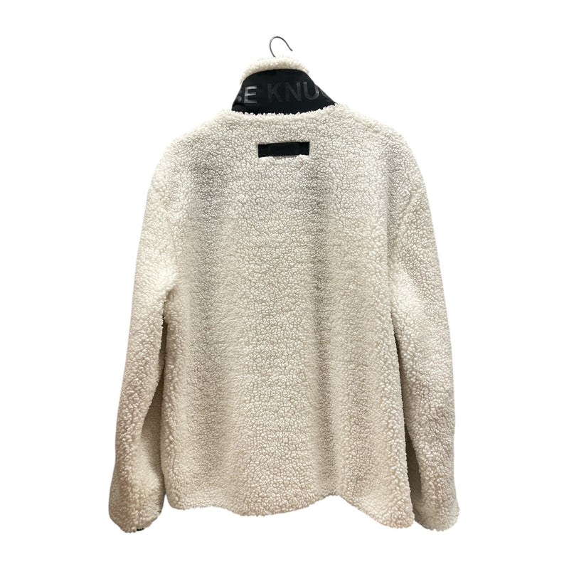 MOOSE KNUCKLES/Fleece Jkt/L/Cotton/WHT/Saglek Fleece Jkt