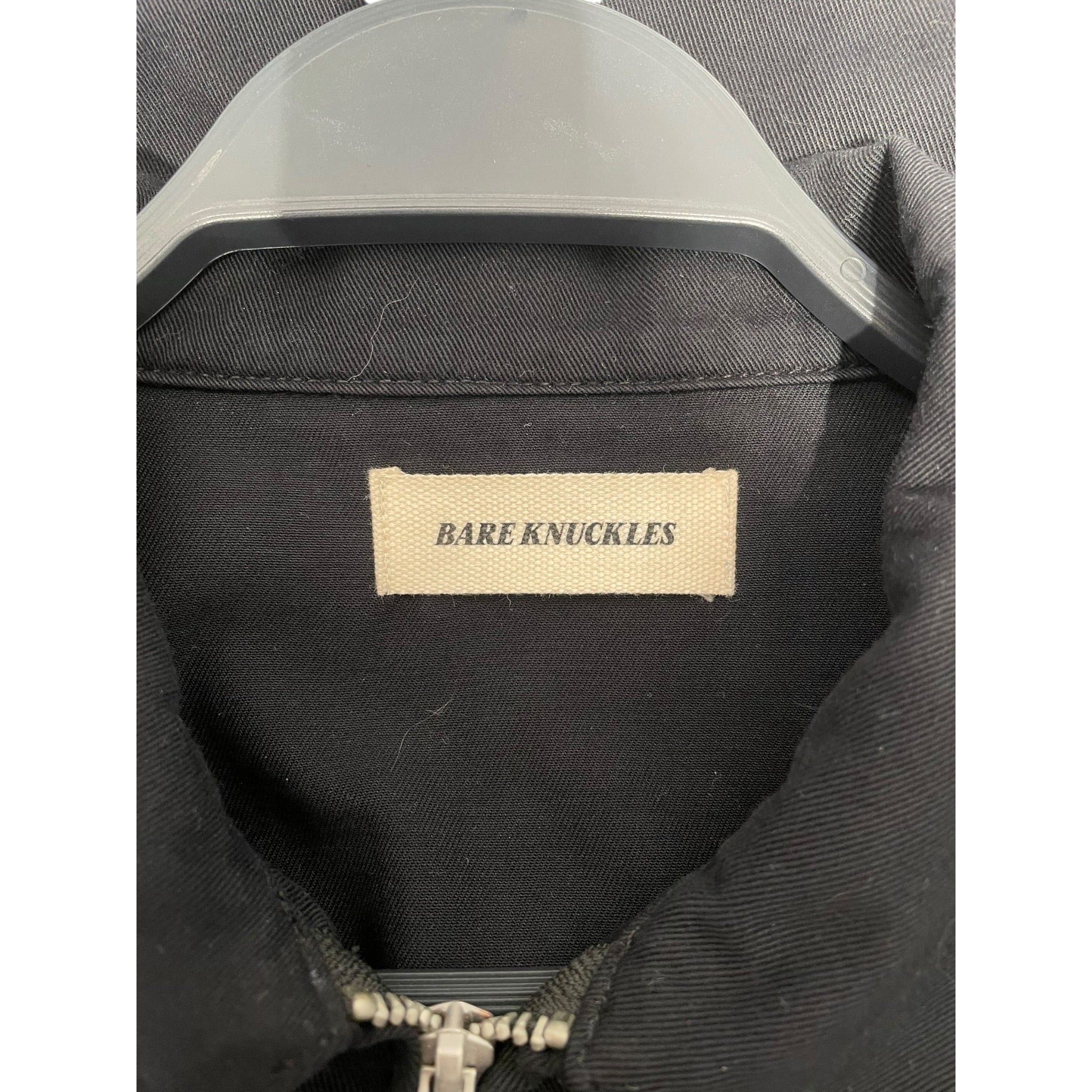 BARE KNUCKLES/Blouson/XS/Cotton/BLK/ view 3