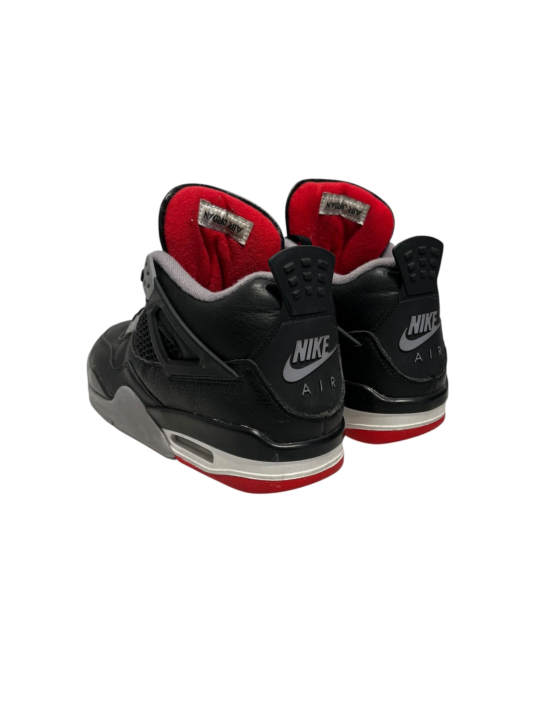 NIKE/Low-Sneakers/US 6/Cotton/BLK/BRED 4S view 2