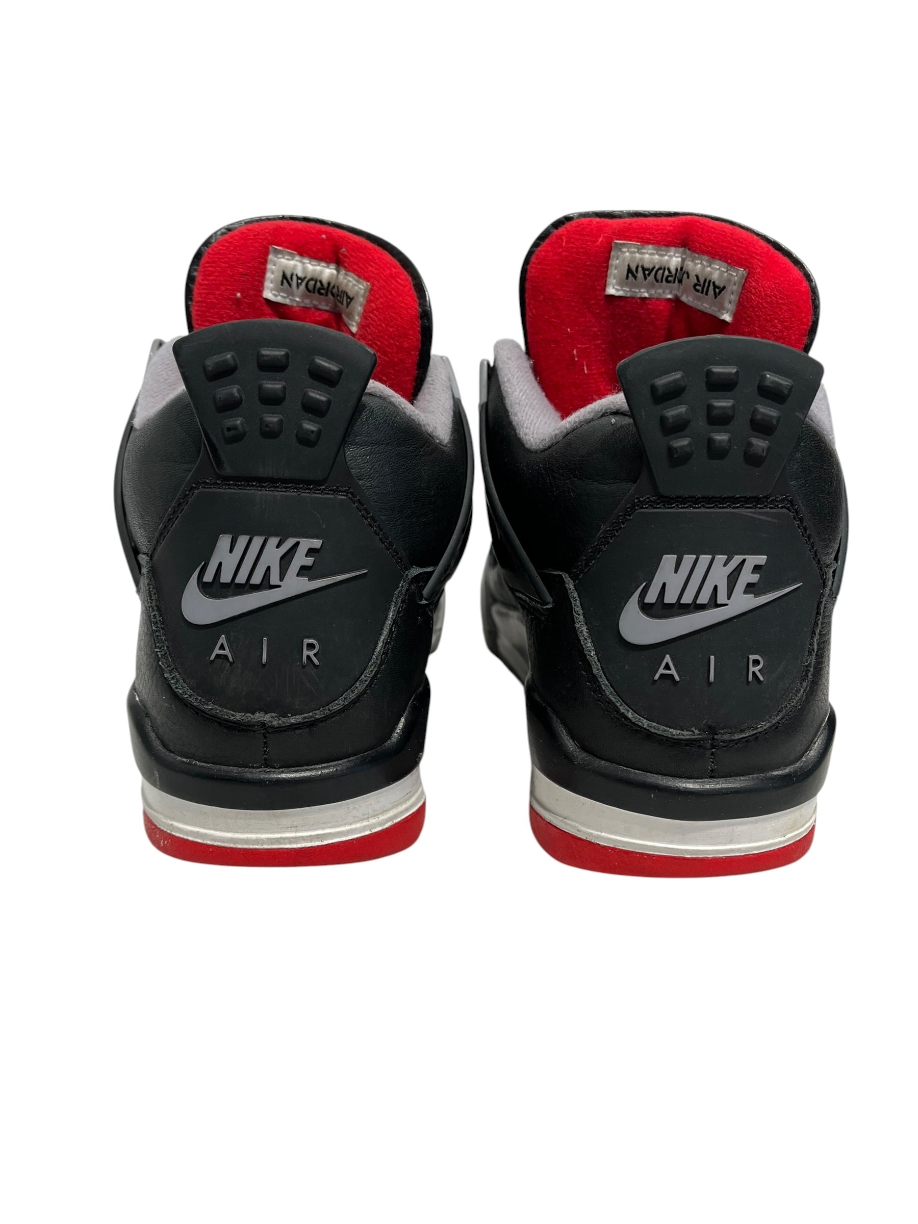 NIKE/Low-Sneakers/US 6/Cotton/BLK/BRED 4S view 3