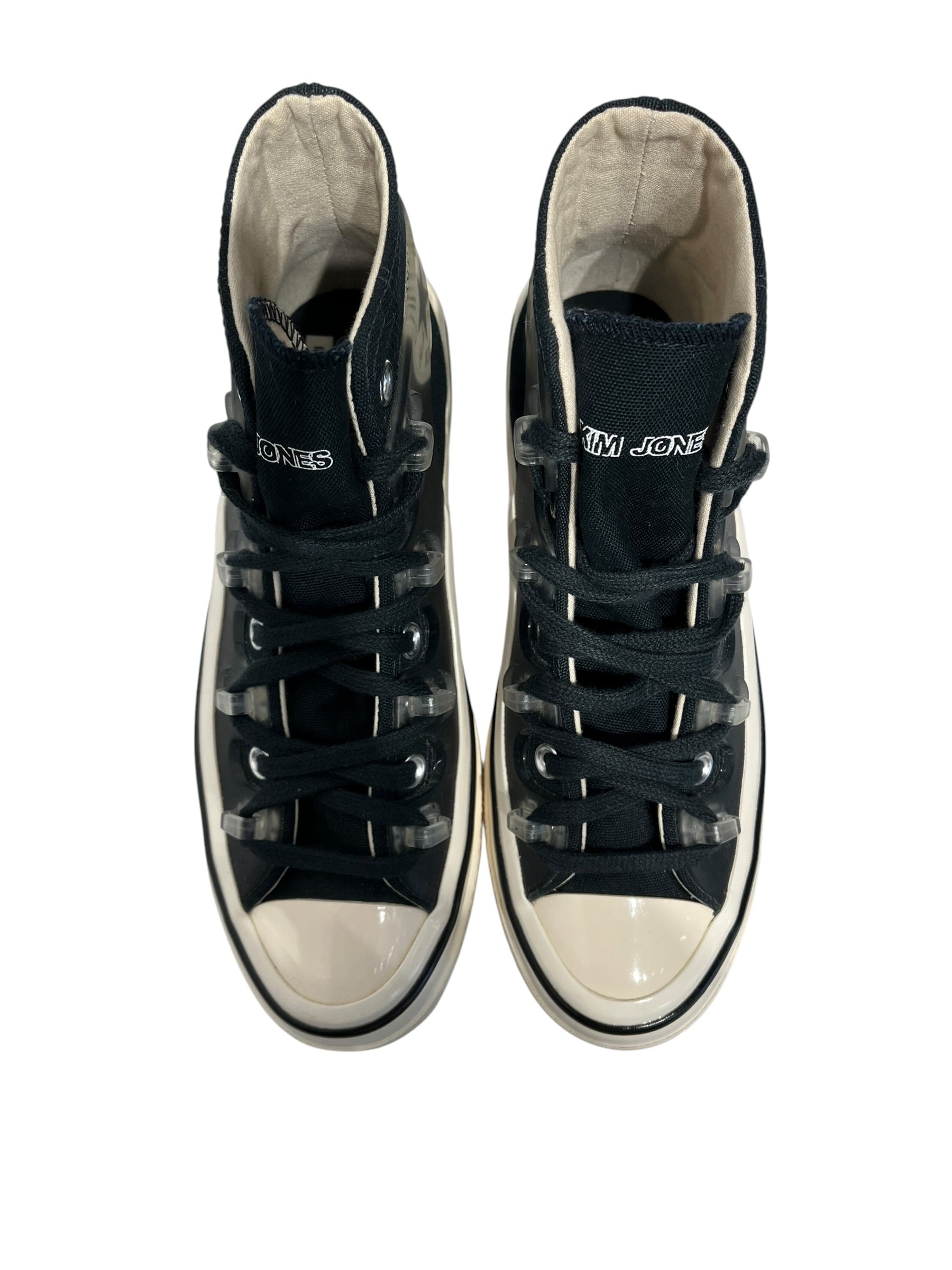 CONVERSE/Hi-Sneakers/US 8/Cotton/BLK/ view 4