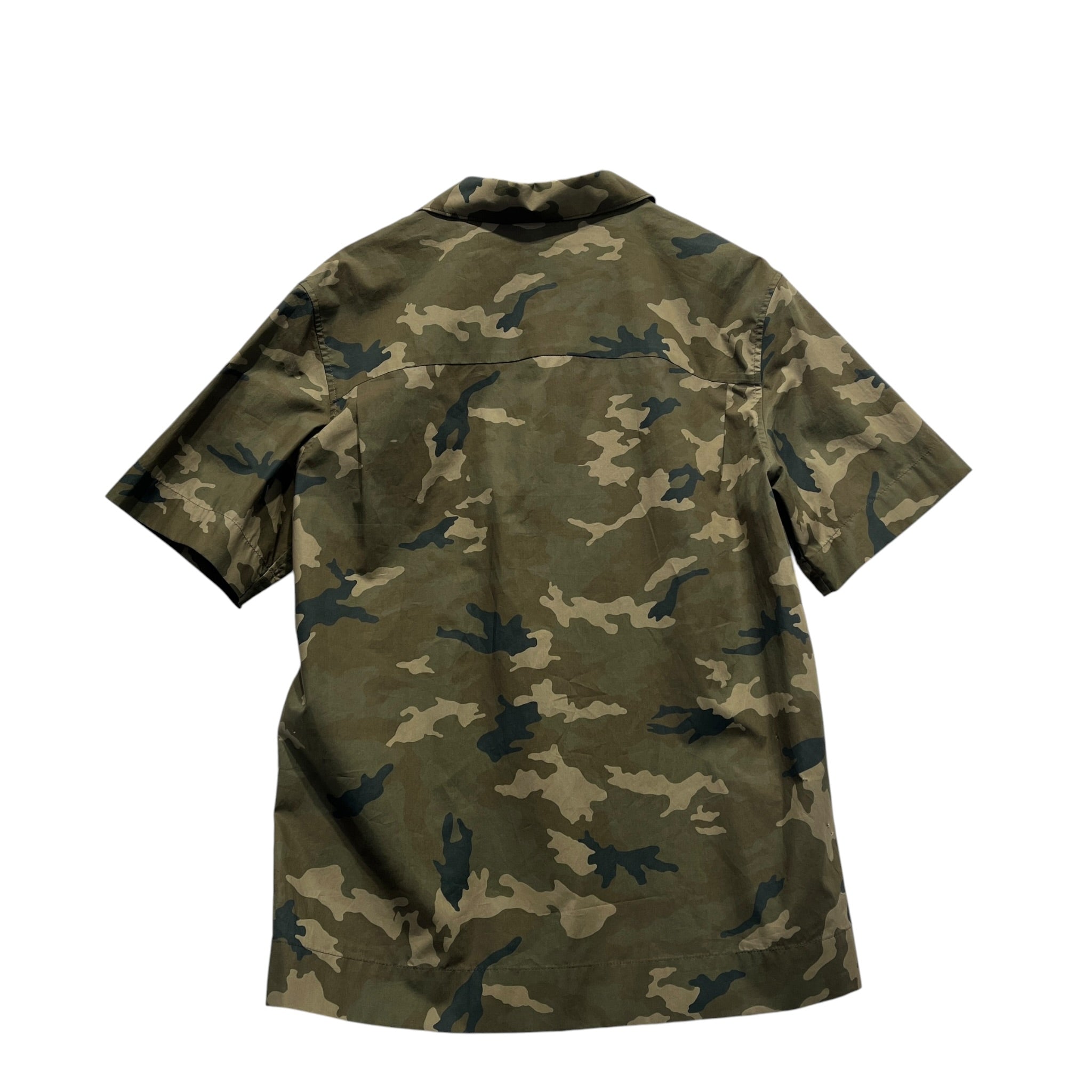 MONCLER/SS Shirt/M/Cotton/GRN/Camouflage/CAMO CAMP BUTTON DOWN view 2