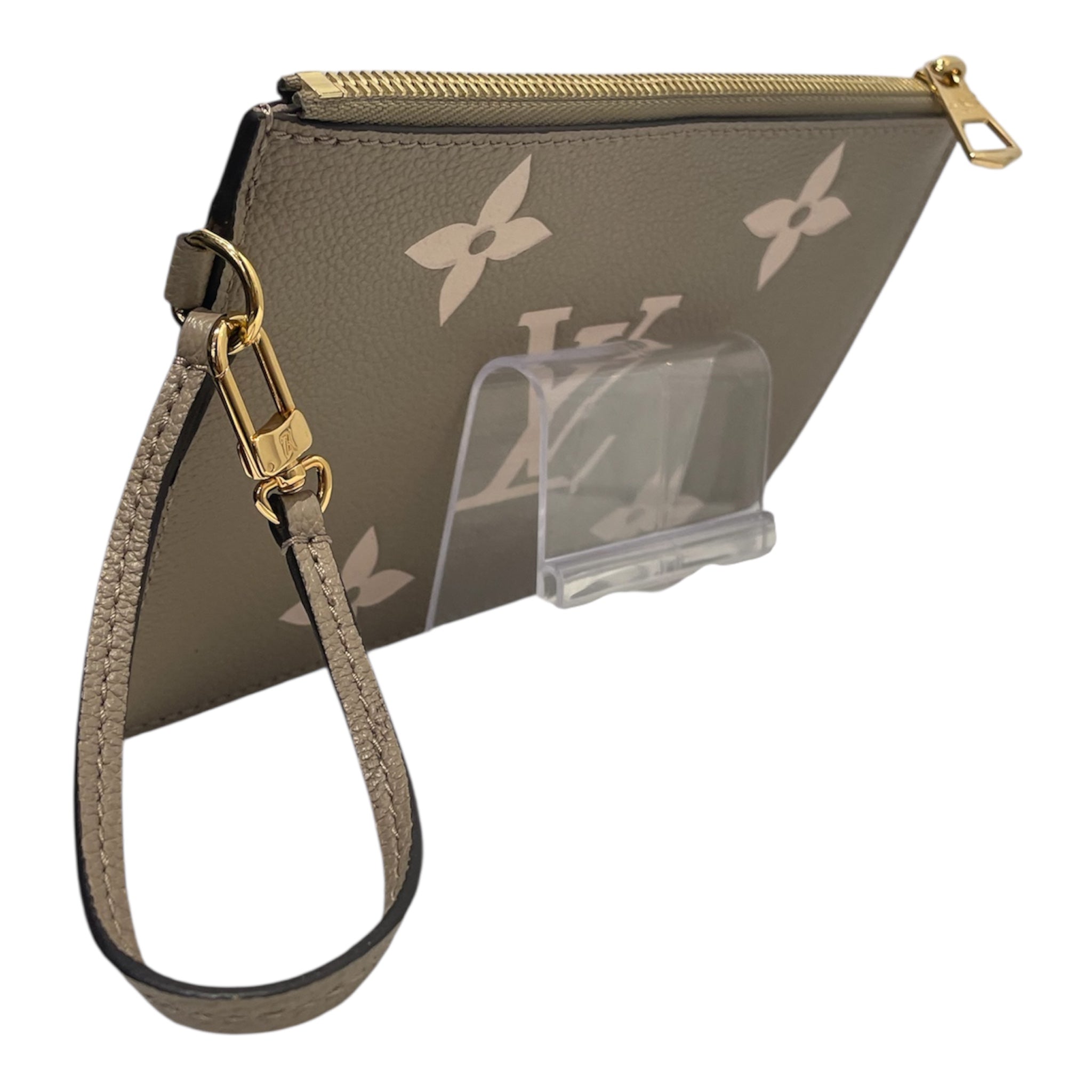 LOUIS VUITTON/Clutch Bag/OS/Monogram/Leather/BEG/BEIGE/CRM EMPREINTE CLUTCH view 2