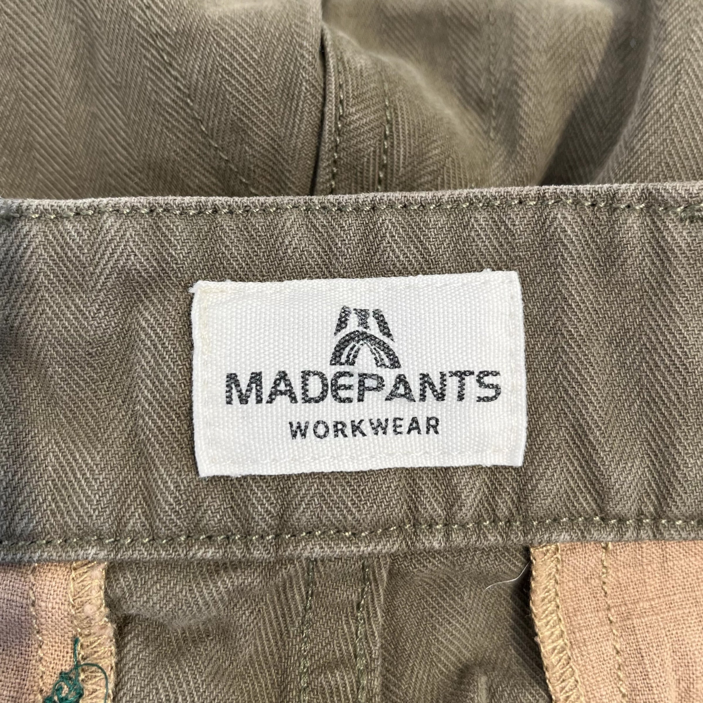 MADEPANTS WORKWEAR/Cargo Pants/32/Cotton/GRN/MILITARY PANTS view 3