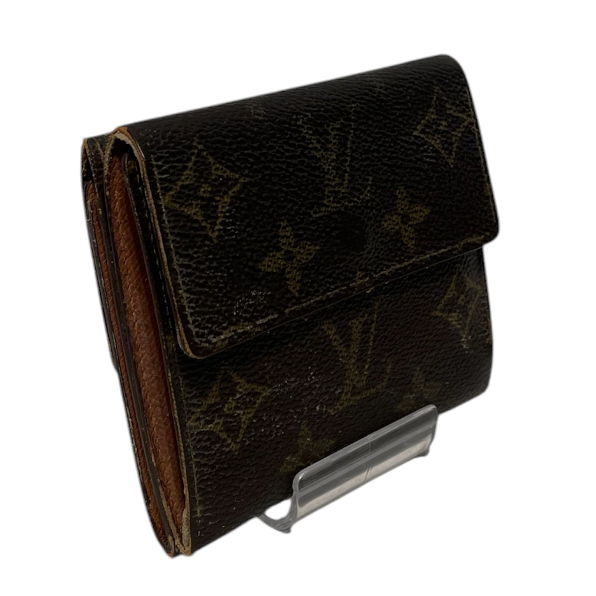 LOUIS VUITTON/Trifold Wallet/Monogram/Leather/BRW/Monogram trifold wallet view 2