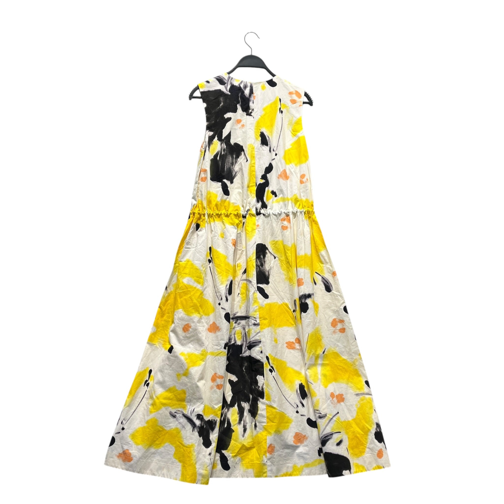 DRIES VAN NOTEN/Dress/38/All Over Print/Cotton/MLT/YELLOW ABSTRACT view 2