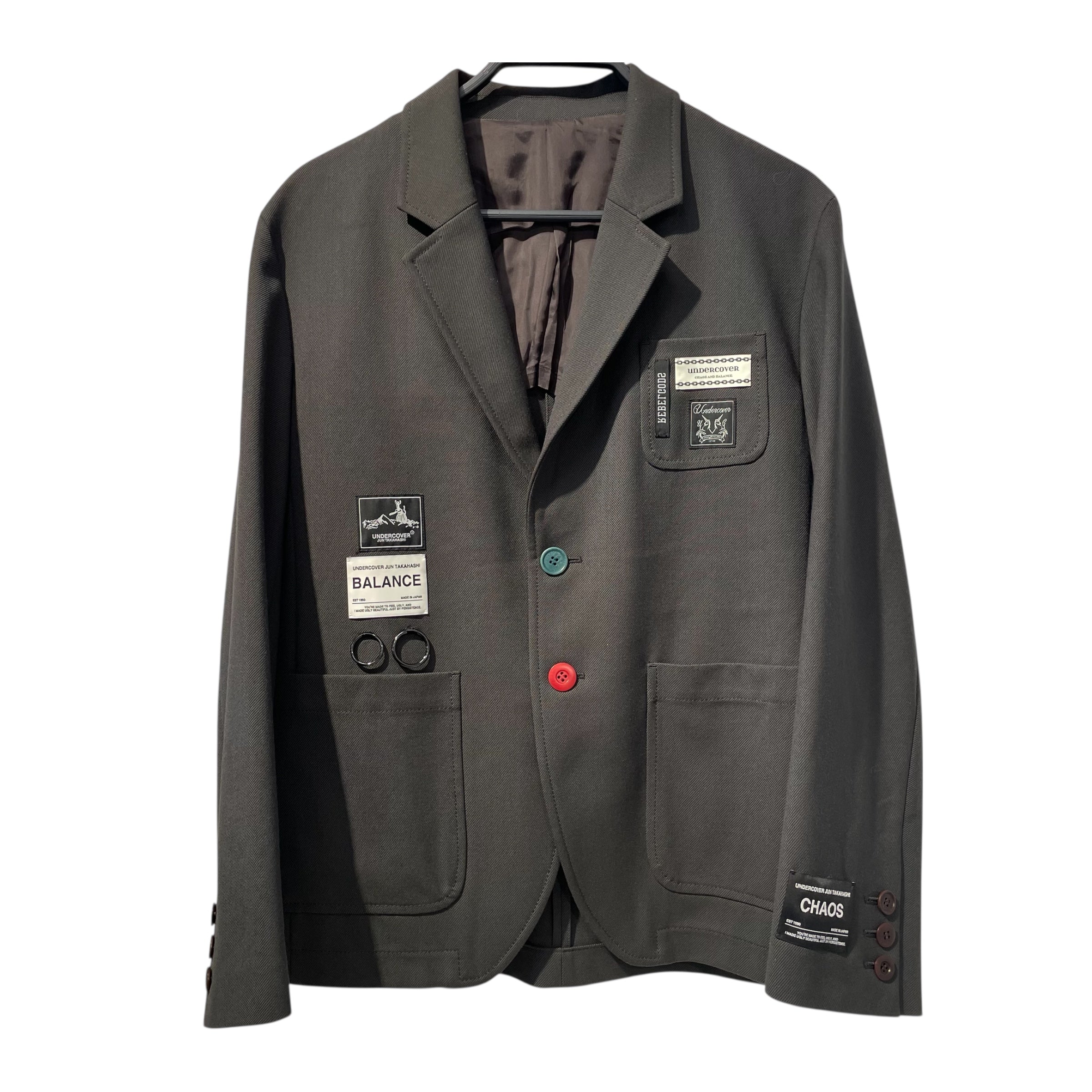 UNDERCOVER/Tailored Jkt/2/Wool/UC1D4104/Multicolor view 1