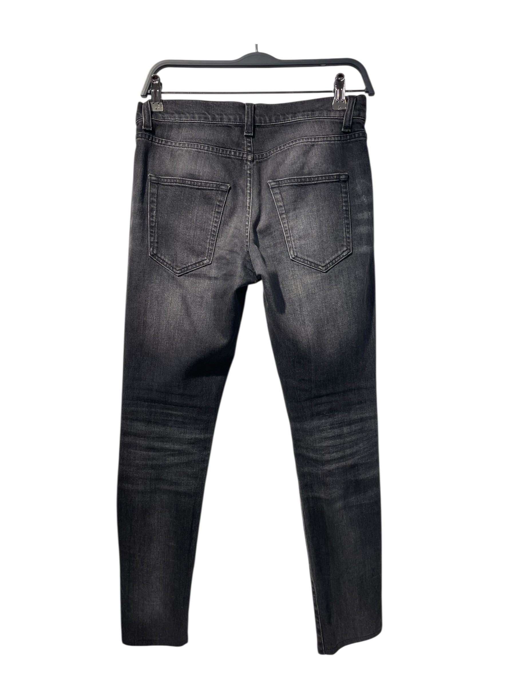 SAINT LAURENT/Skinny Pants/27/Denim/BLK/ view 2