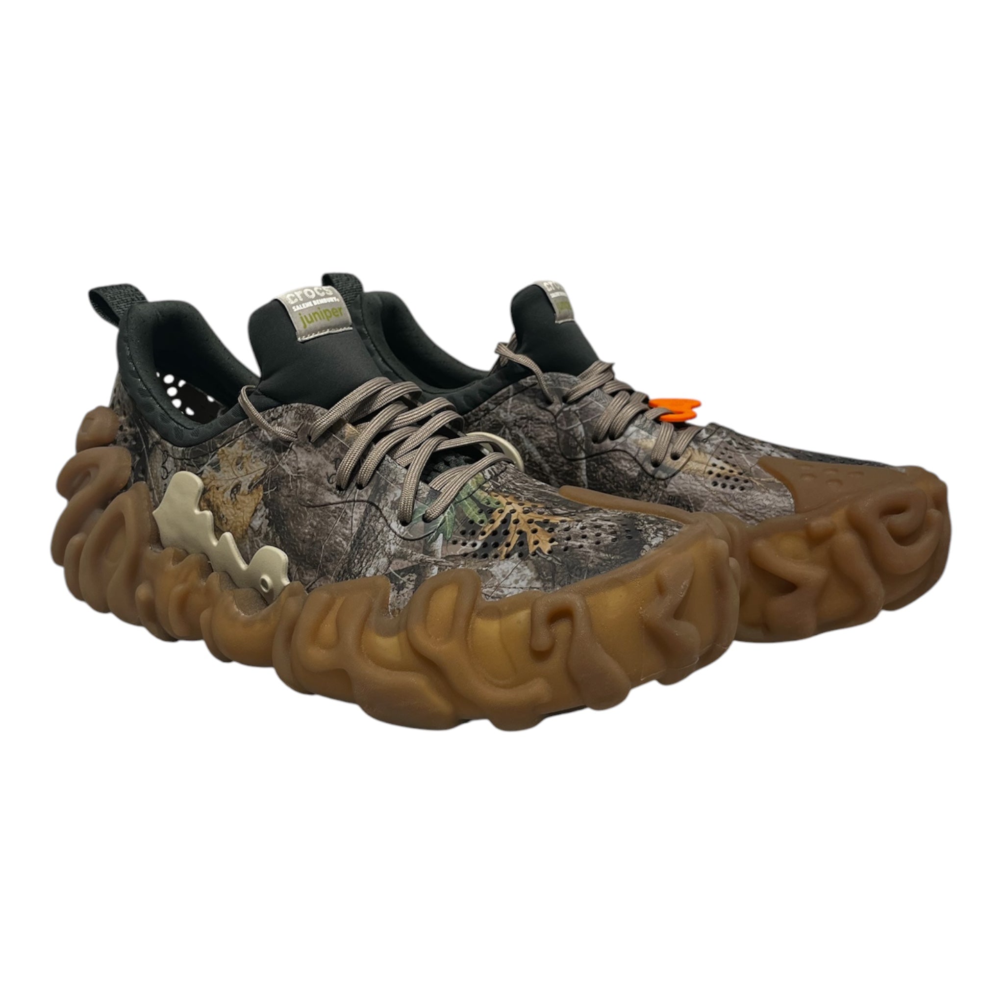 crocs/Low-Sneakers/US 10/Camouflage/GRN/ view 1
