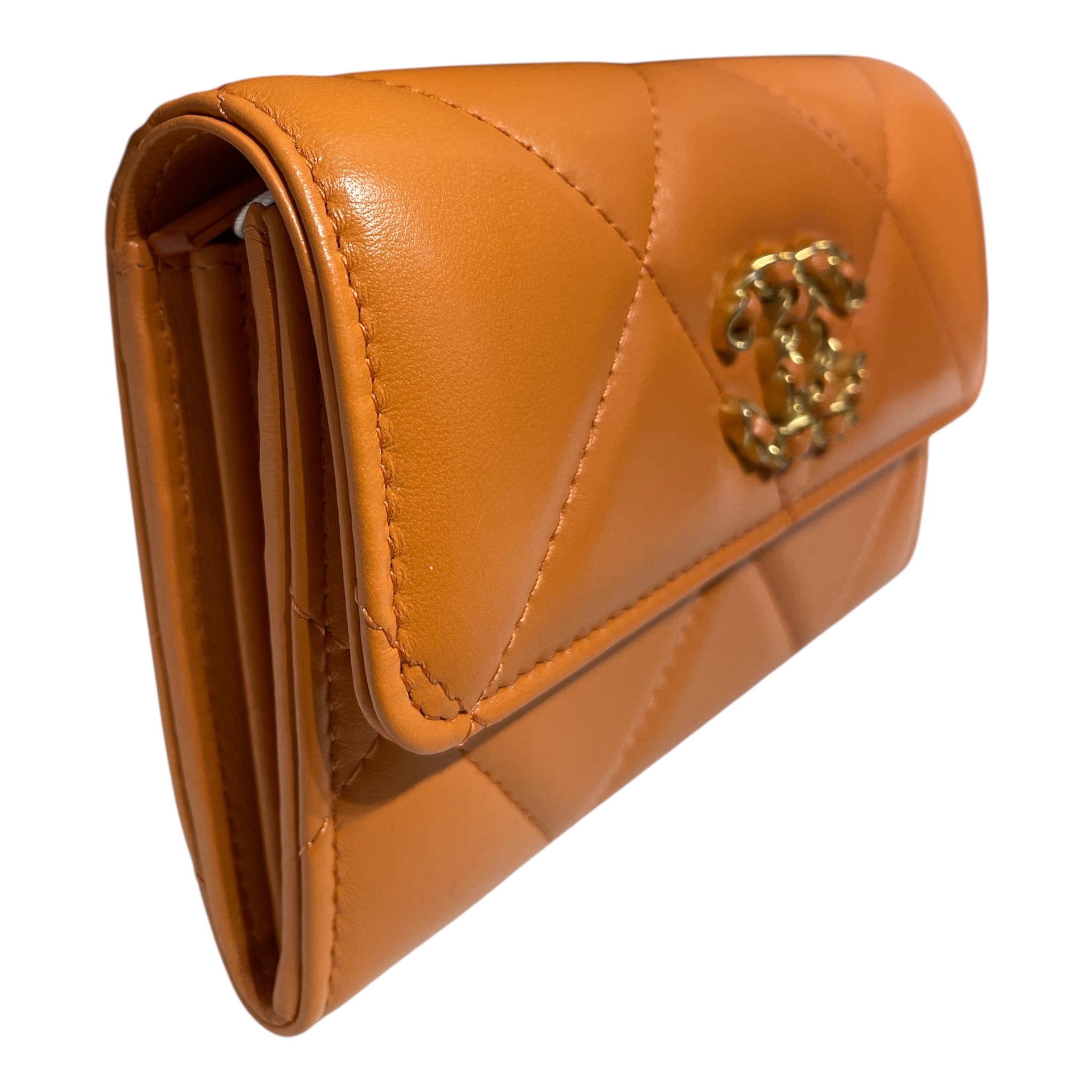 CHANEL/Wallet/Lambskin/ORN/19 FLAP view 6