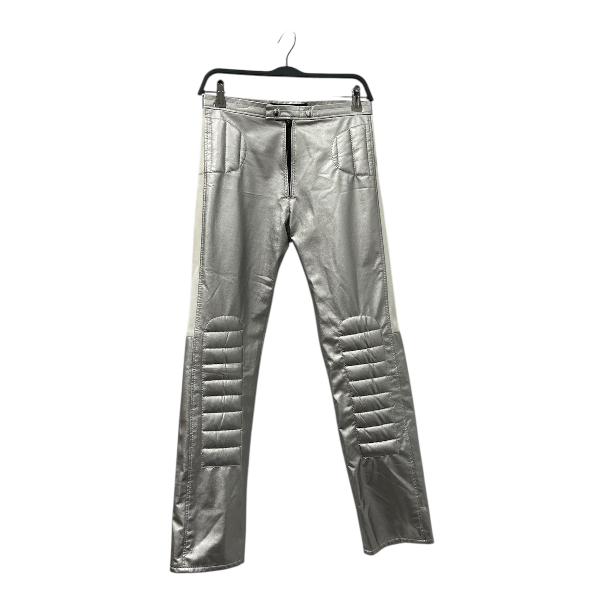 JUNYA WATANABE COMME des GARCONS/Skinny Pants/XS/Cotton/GRY/skinnt snap button pants view 1