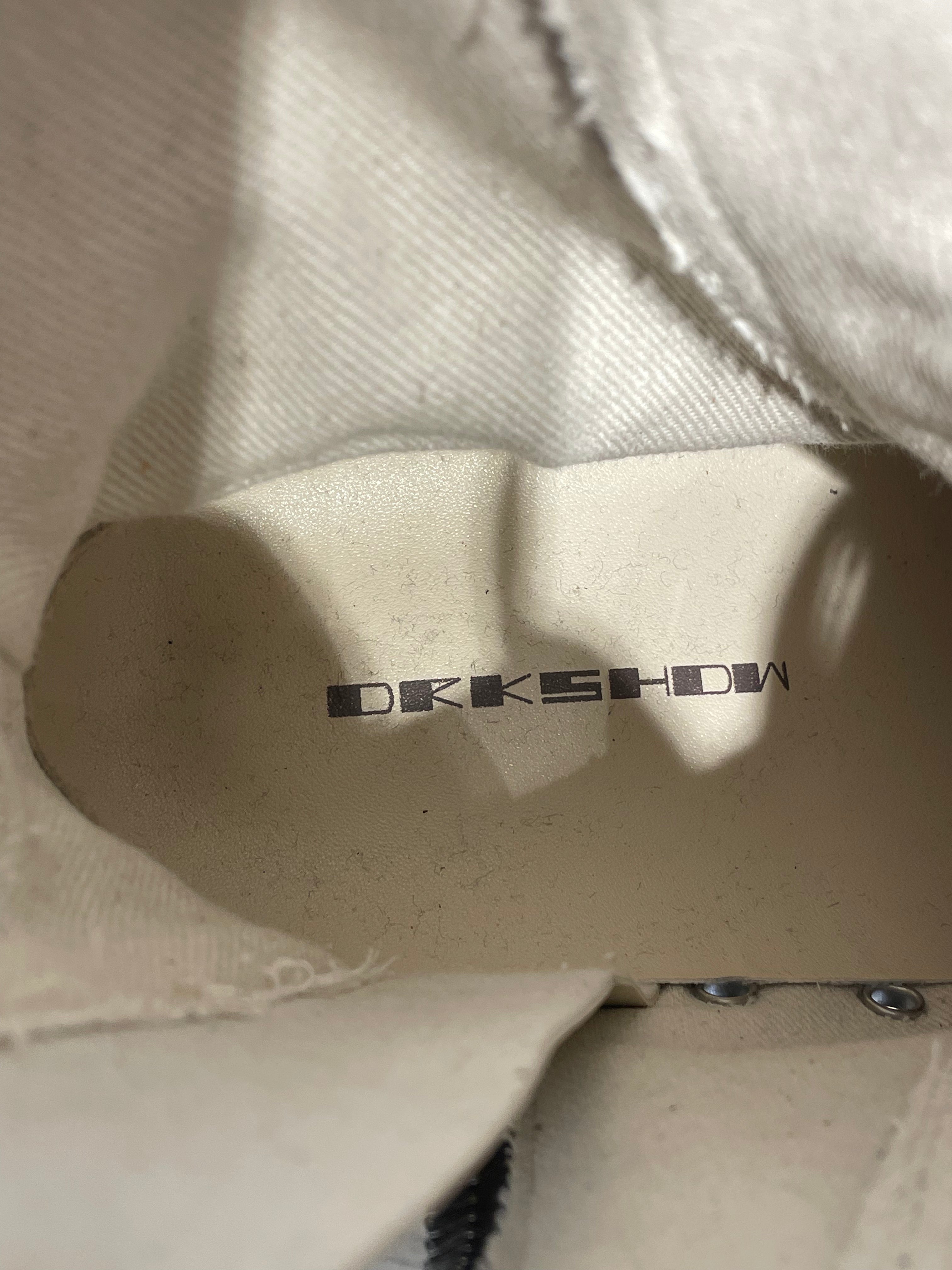 Rick Owens/Hi-Sneakers/EU 41/GRY/DRKSHDW DOUBLE BUMPER view 3