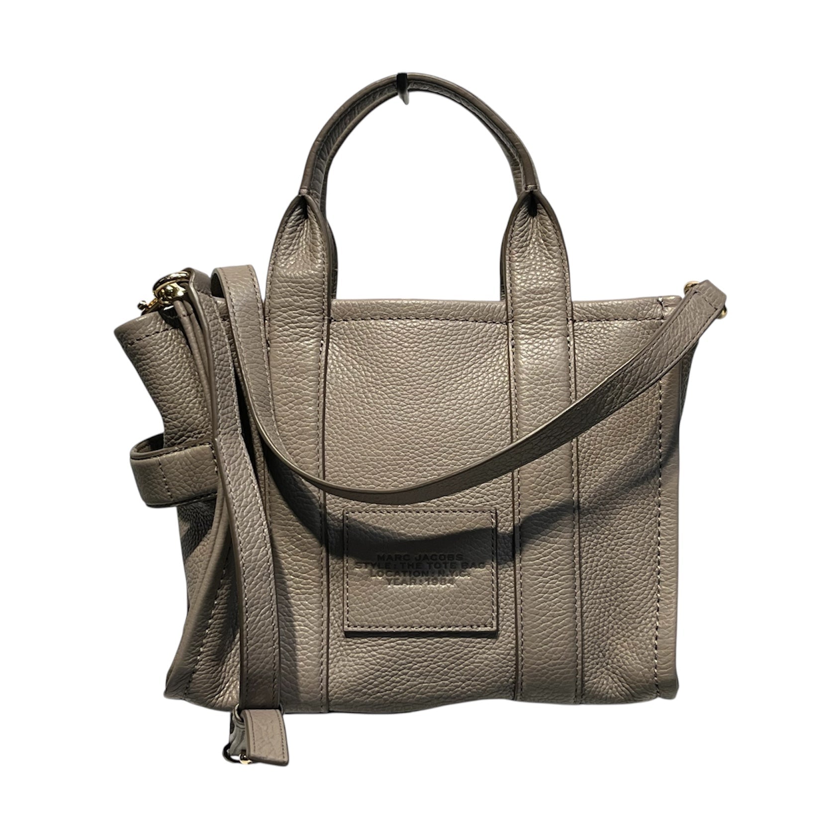MARC JACOBS/Tote Bag/Leather/GRY/ view 2