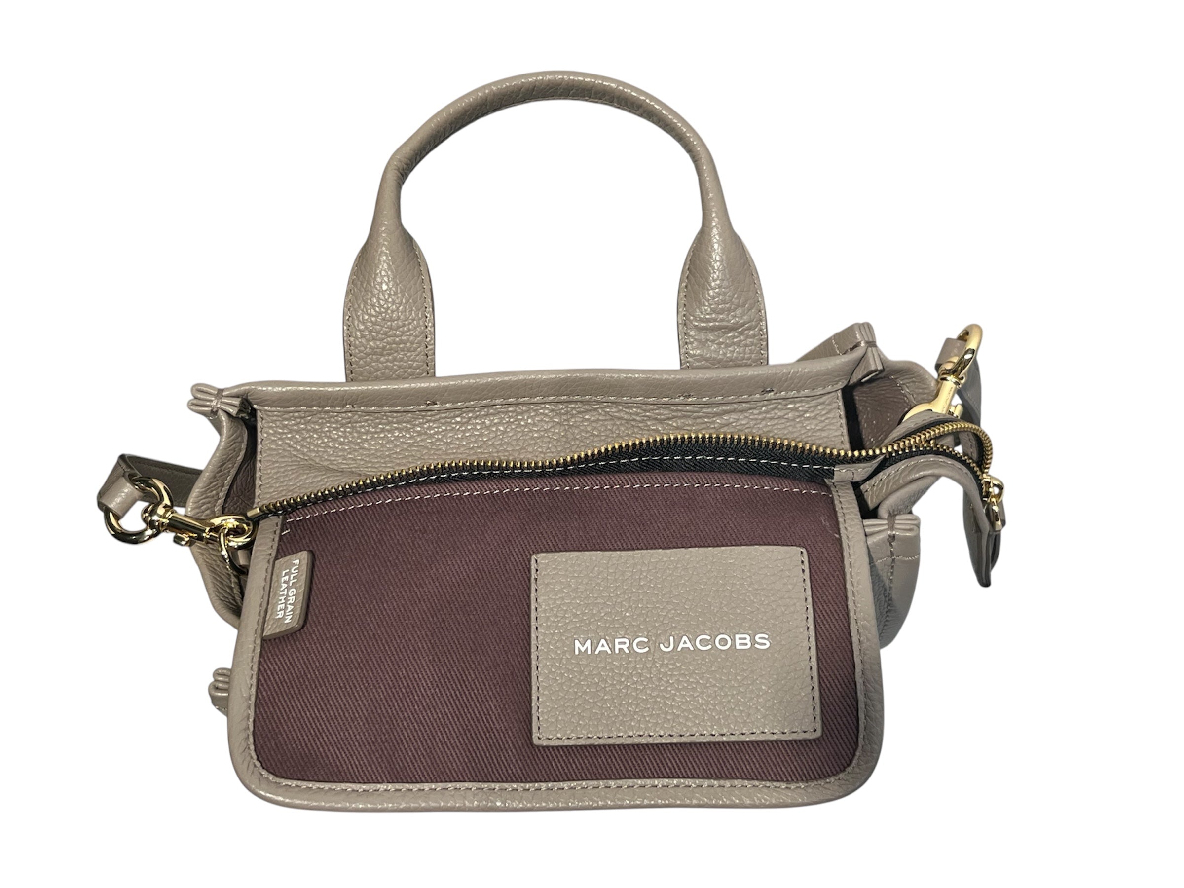 MARC JACOBS/Tote Bag/Leather/GRY/ view 3
