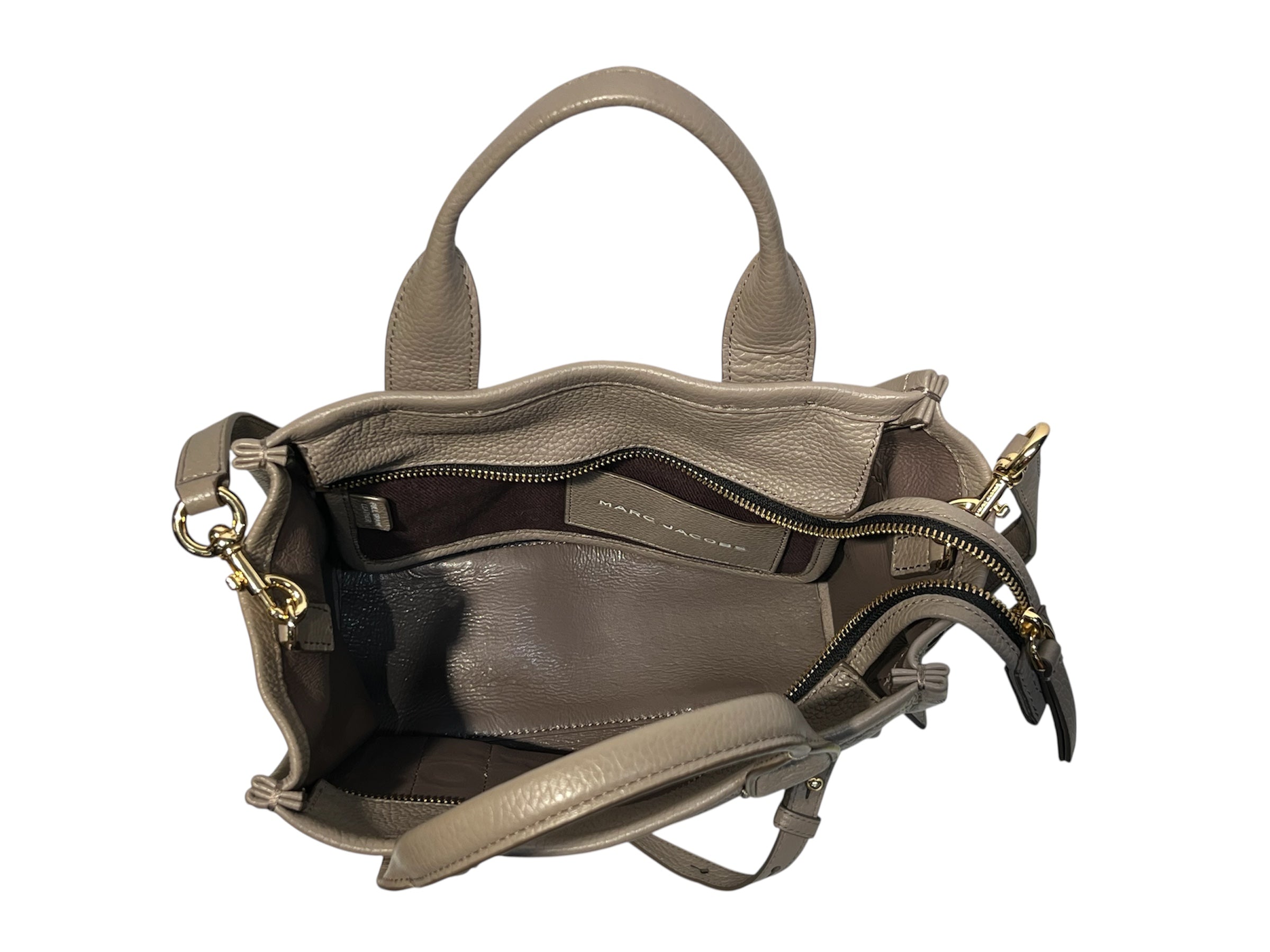 MARC JACOBS/Tote Bag/Leather/GRY/ view 4