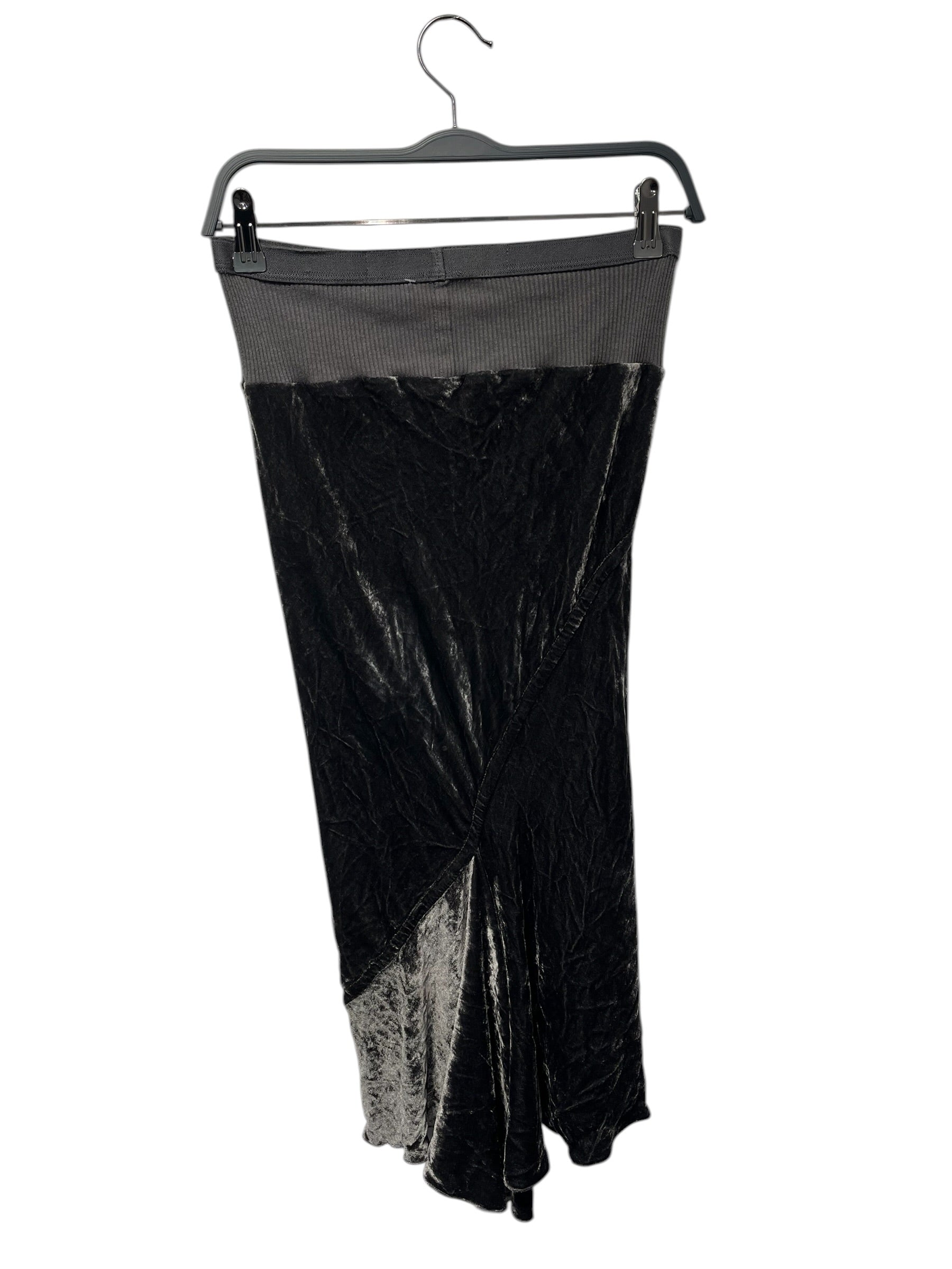 Rick Owens/Long Skirt/Velour/GRY/PLINTH F/W13 view 1