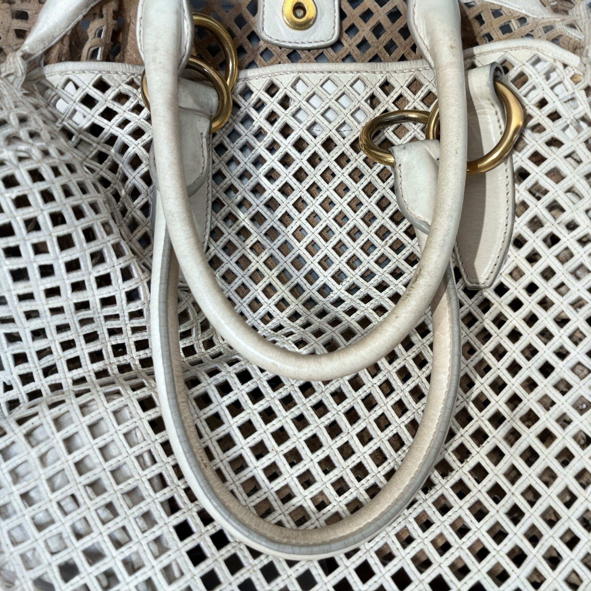 MIU MIU/Cross Body Bag/Leather/CRM/ view 6