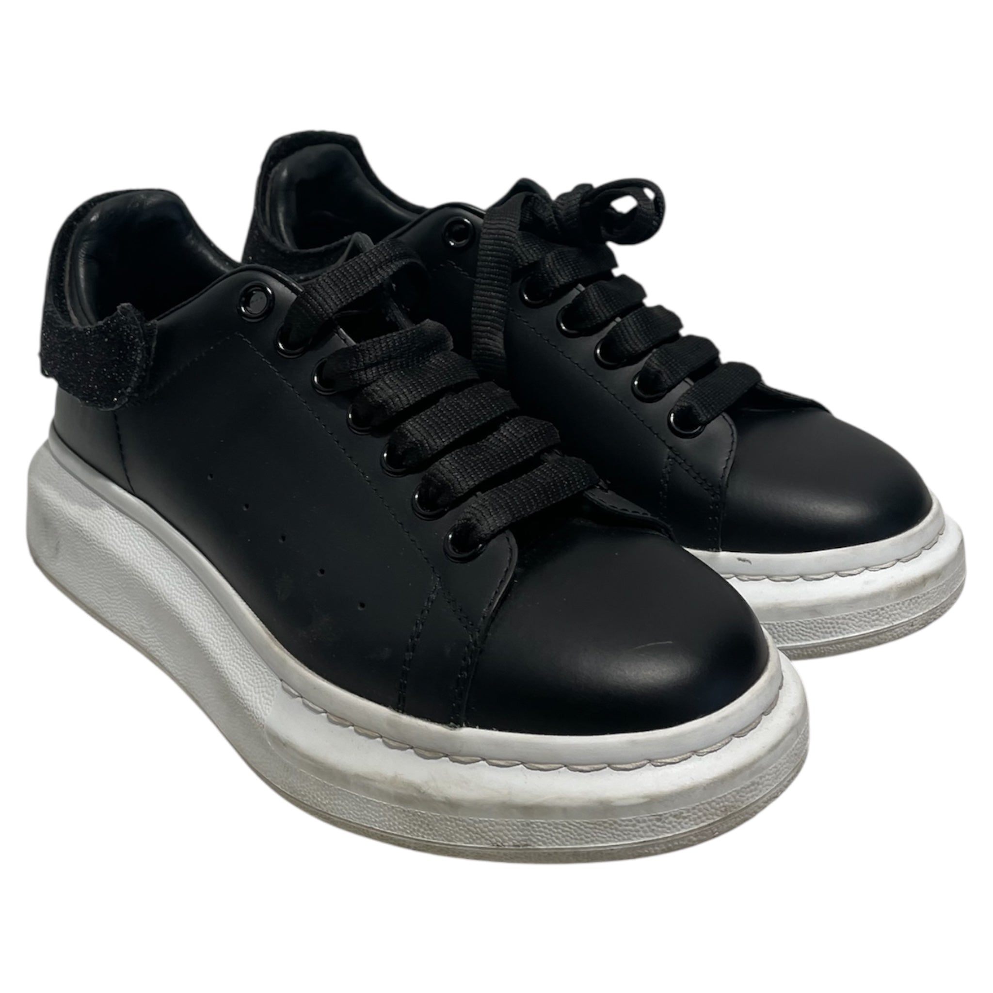 Alexander McQueen/Hi-Sneakers/EU 40/BLK/Removable Back Part Sneaker view 1