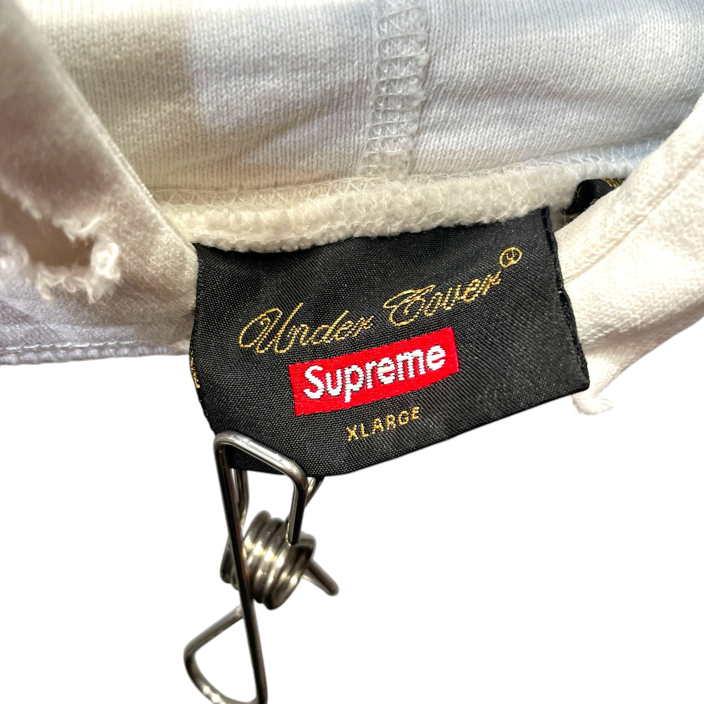Supreme/UNDERCOVER/Hoodie/XL/Graphic/Cotton/WHT/Public Enemy Terrordome Hoodie view 3