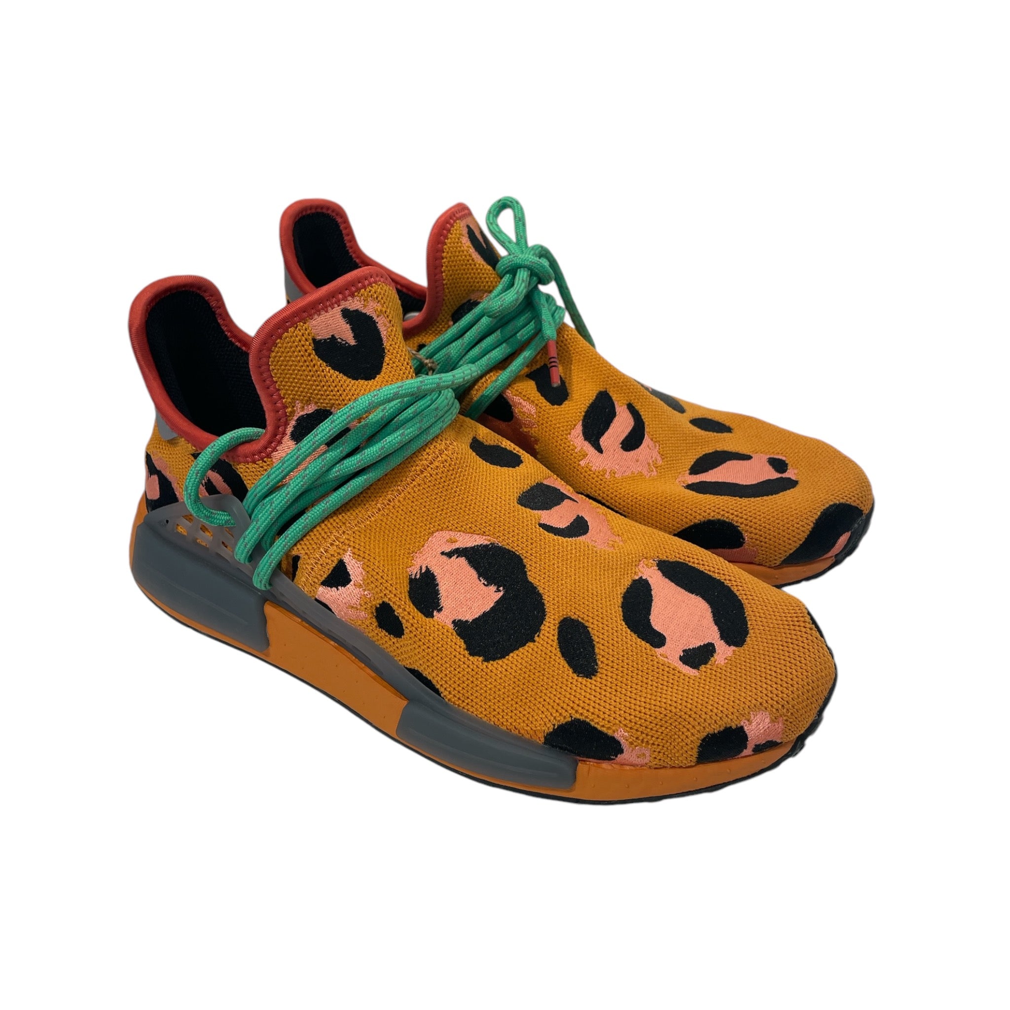 ADIDAS/Low-Sneakers/US 10/Animal Pattern/Nylon/ORN//ADIDAS HUMAN RACE/ view 1
