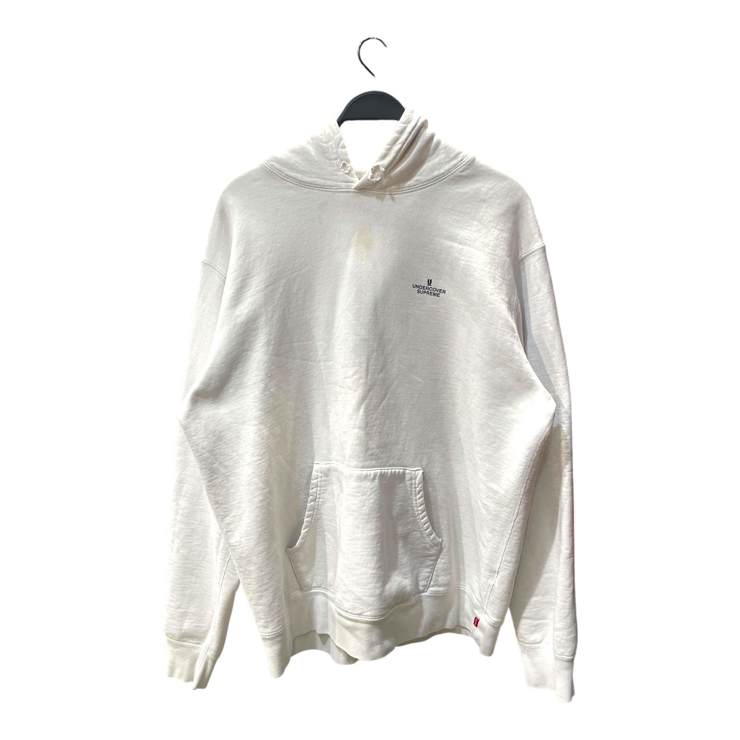 Supreme/UNDERCOVER/Hoodie/XL/Graphic/Cotton/WHT/Public Enemy Terrordome Hoodie view 1