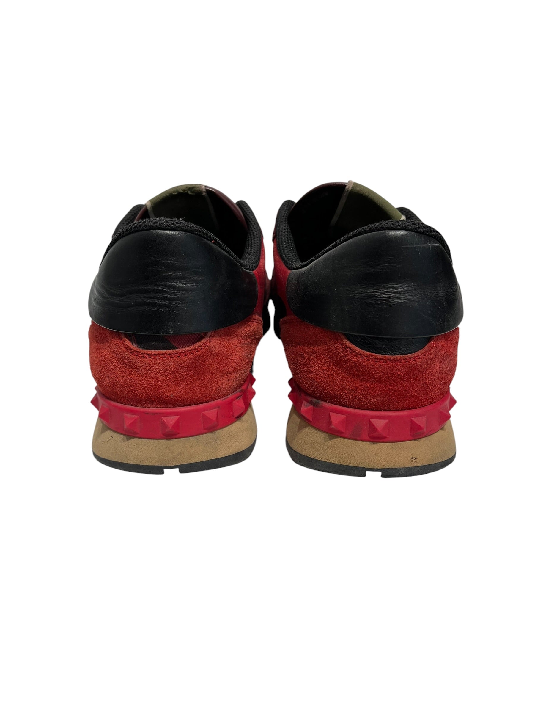VALENTINO/Low-Sneakers/EU 42/Camouflage/RED/RED CAMO PRINT view 3