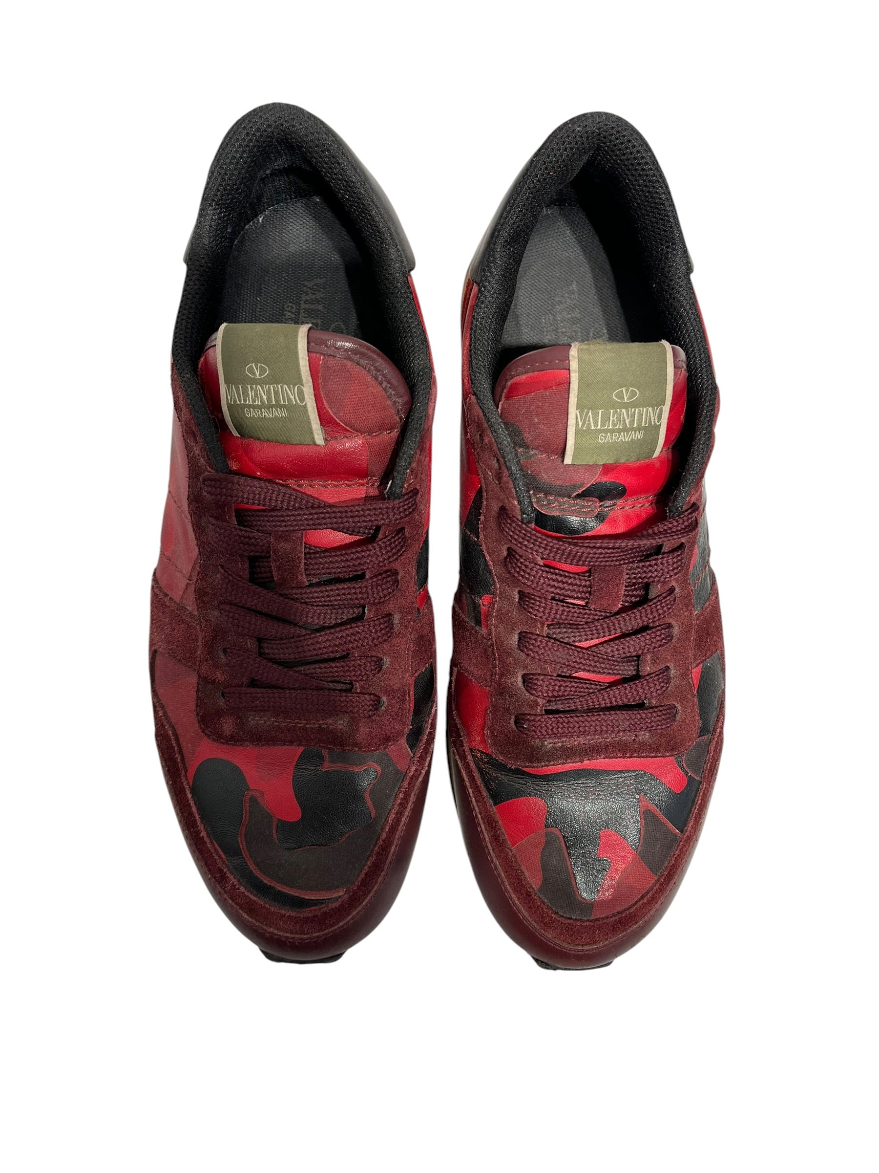 VALENTINO/Low-Sneakers/EU 42/Camouflage/RED/RED CAMO PRINT view 4