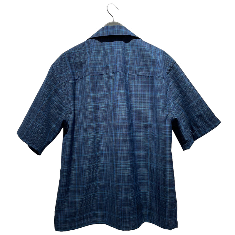MARNI/SS Shirt/50/Cotton/BLU/All Over Print/