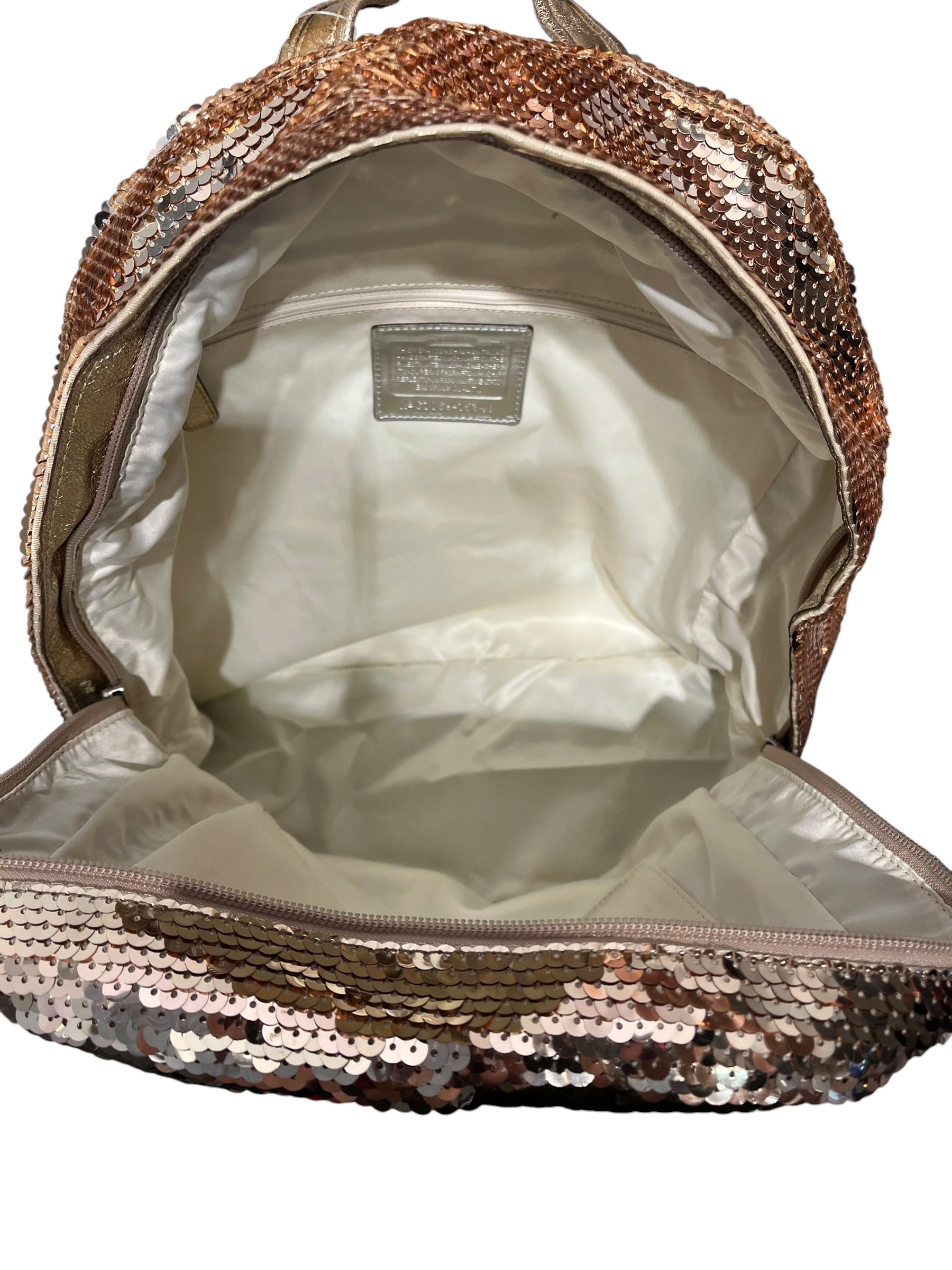 COACH/Backpack/GLD/POPPY SEQUIN SPOTLIGHT view 6