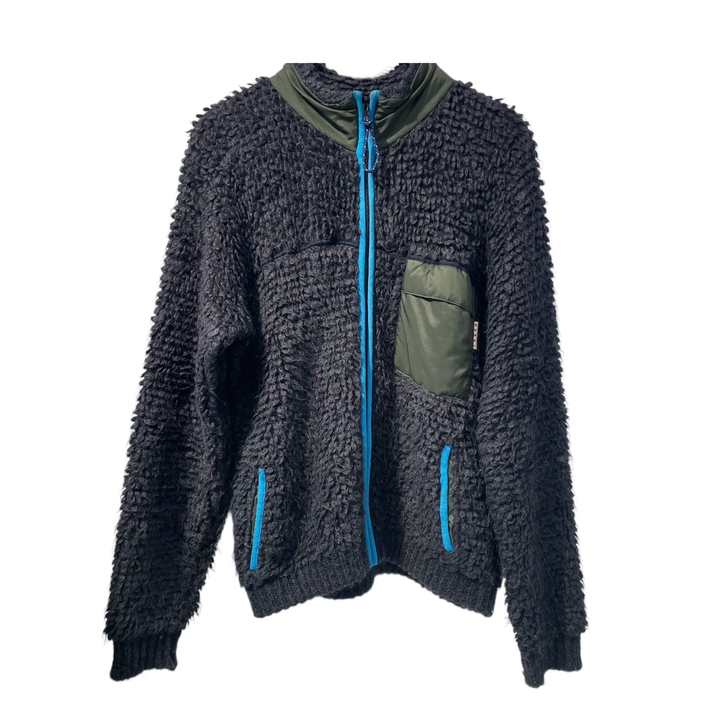 MARNI/Jacket/46/Faux Fur/NVY/CDMG0075Q0 view 1