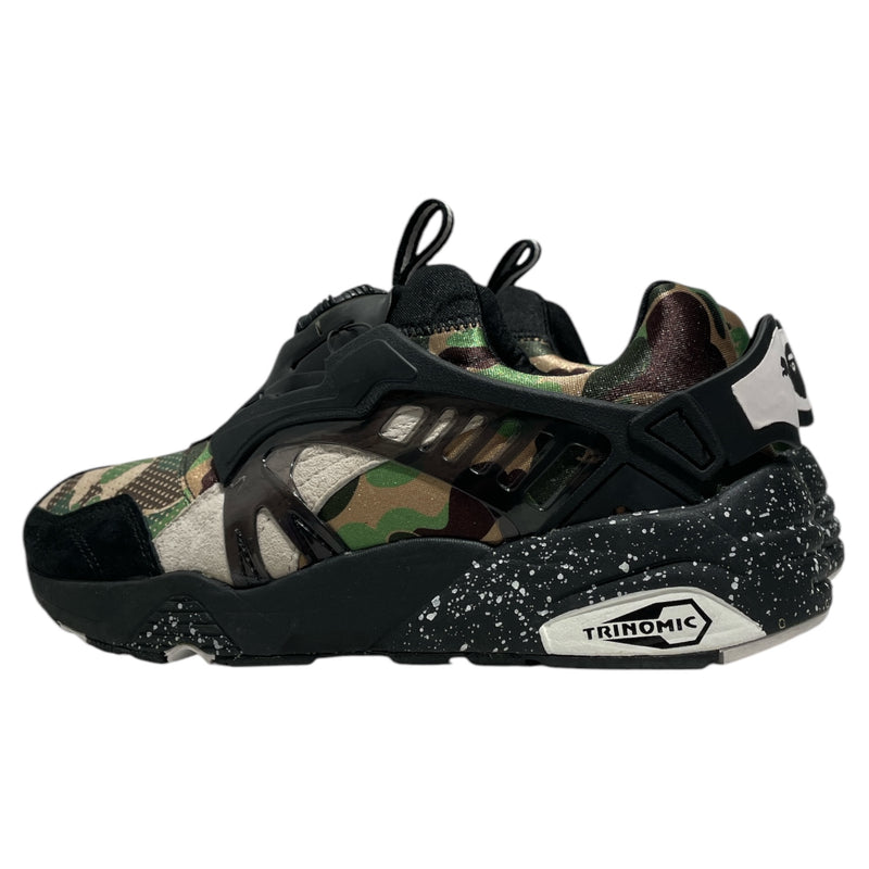 PUMA/Low-Sneakers/US 6/Polyester/SLV/Puma bape disc blaze