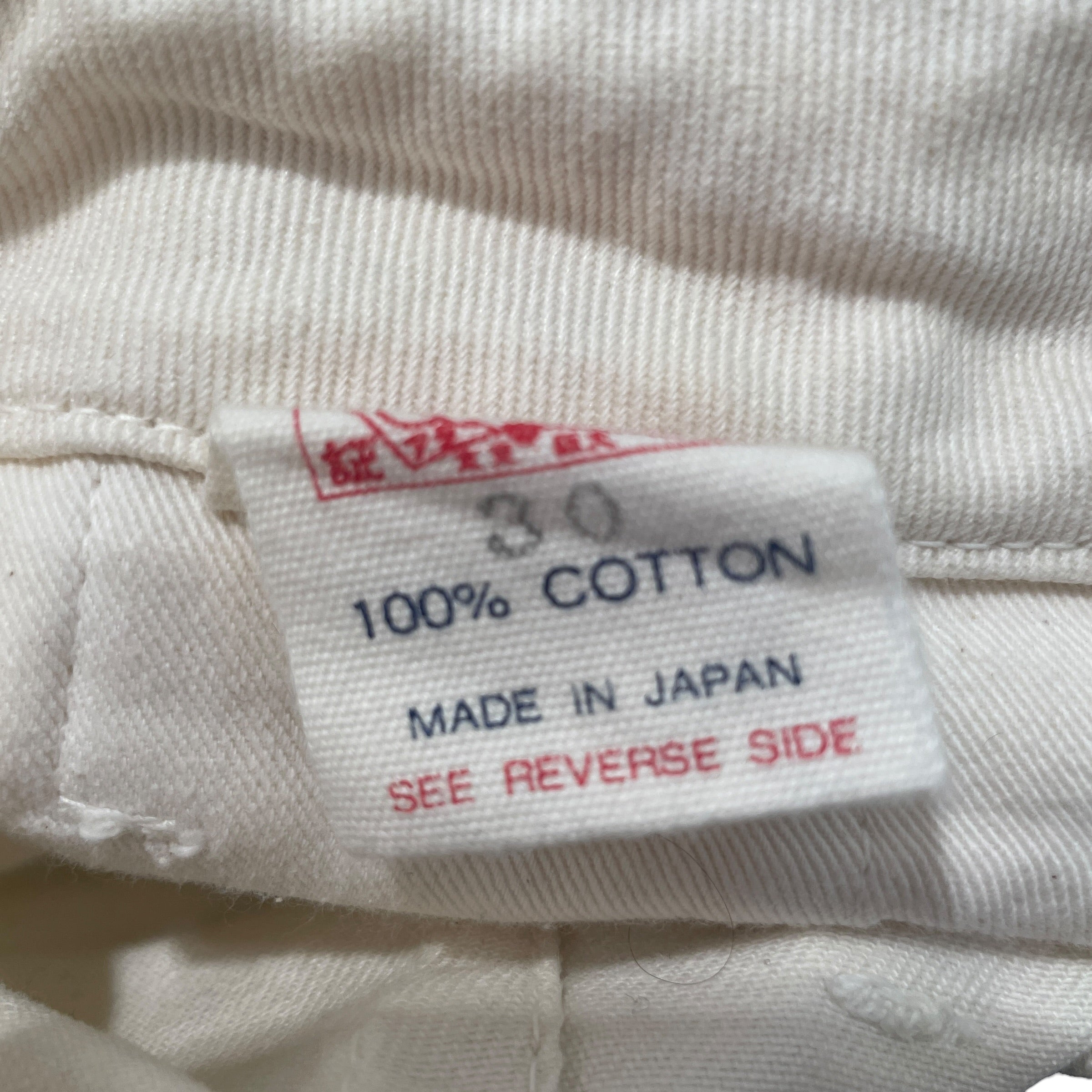 EVISU/Shorts/30/Denim/WHT/Logo Shorts view 3