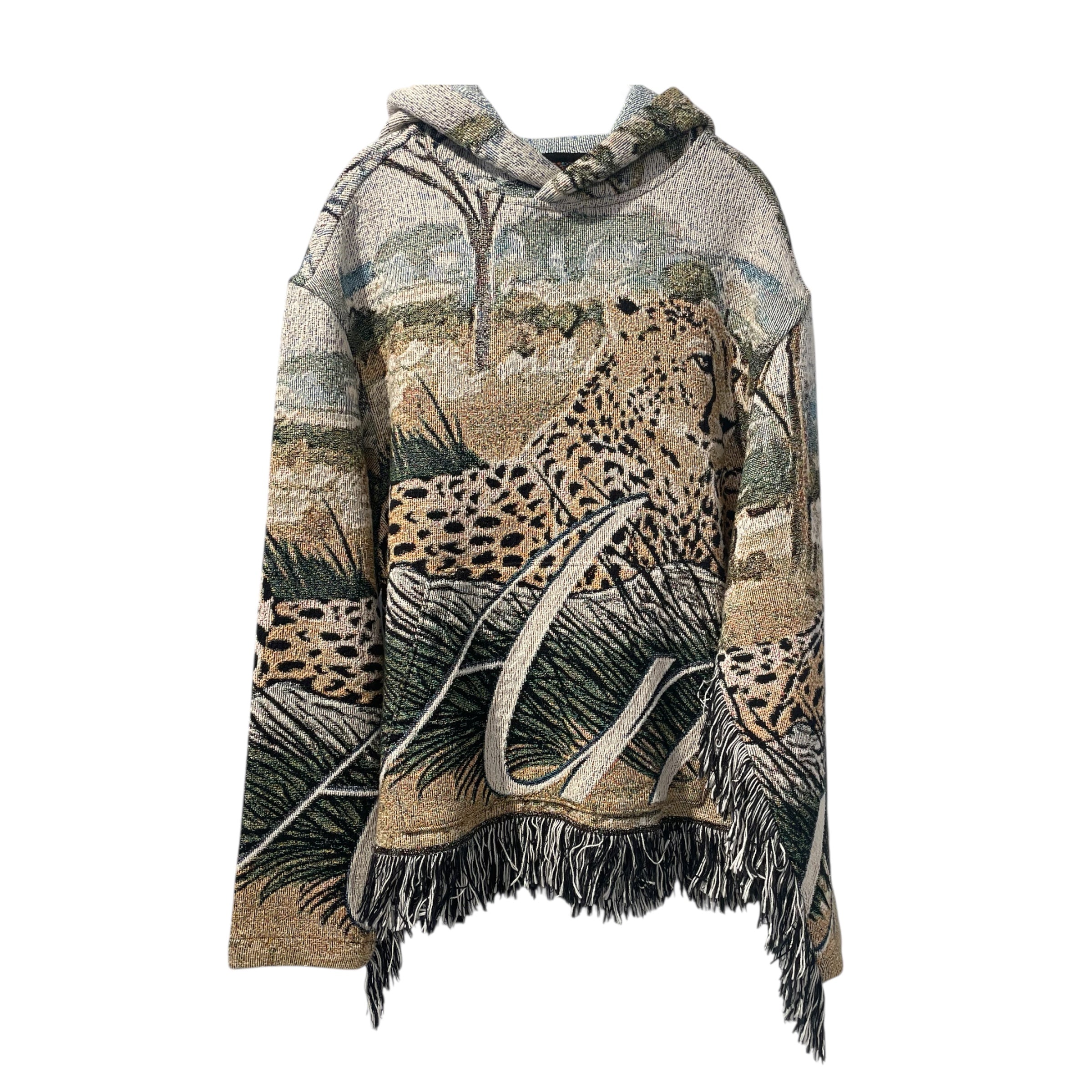 AMIRI/Heavy Sweater/S/All Over Print/Cotton/MLT/amiri cheetah tapestry hoodie view 1