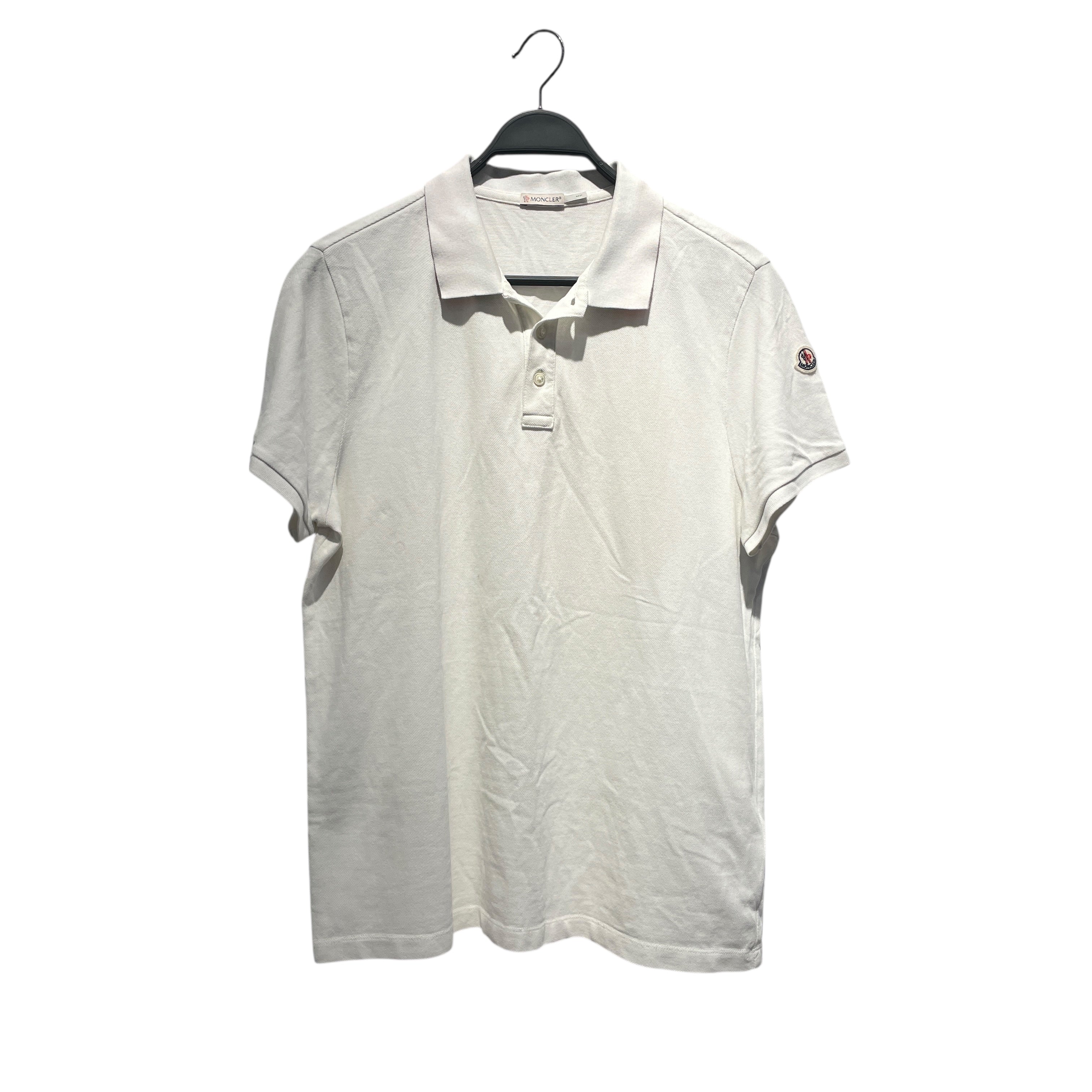 MONCLER/Polo Shirt/Cotton/WHT/ view 1