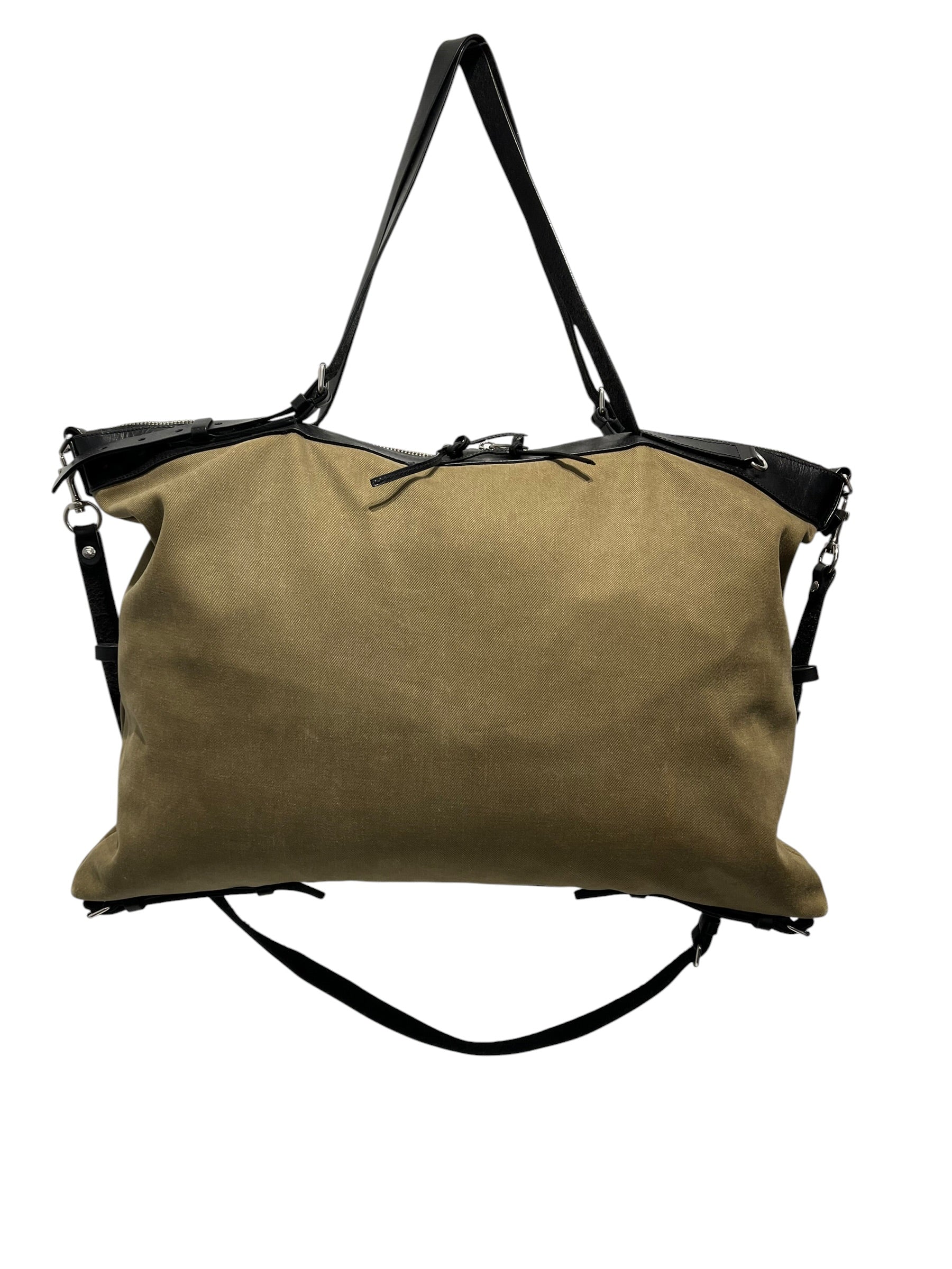SAINT LAURENT/Tote Bag/Leather/GRN/ view 2