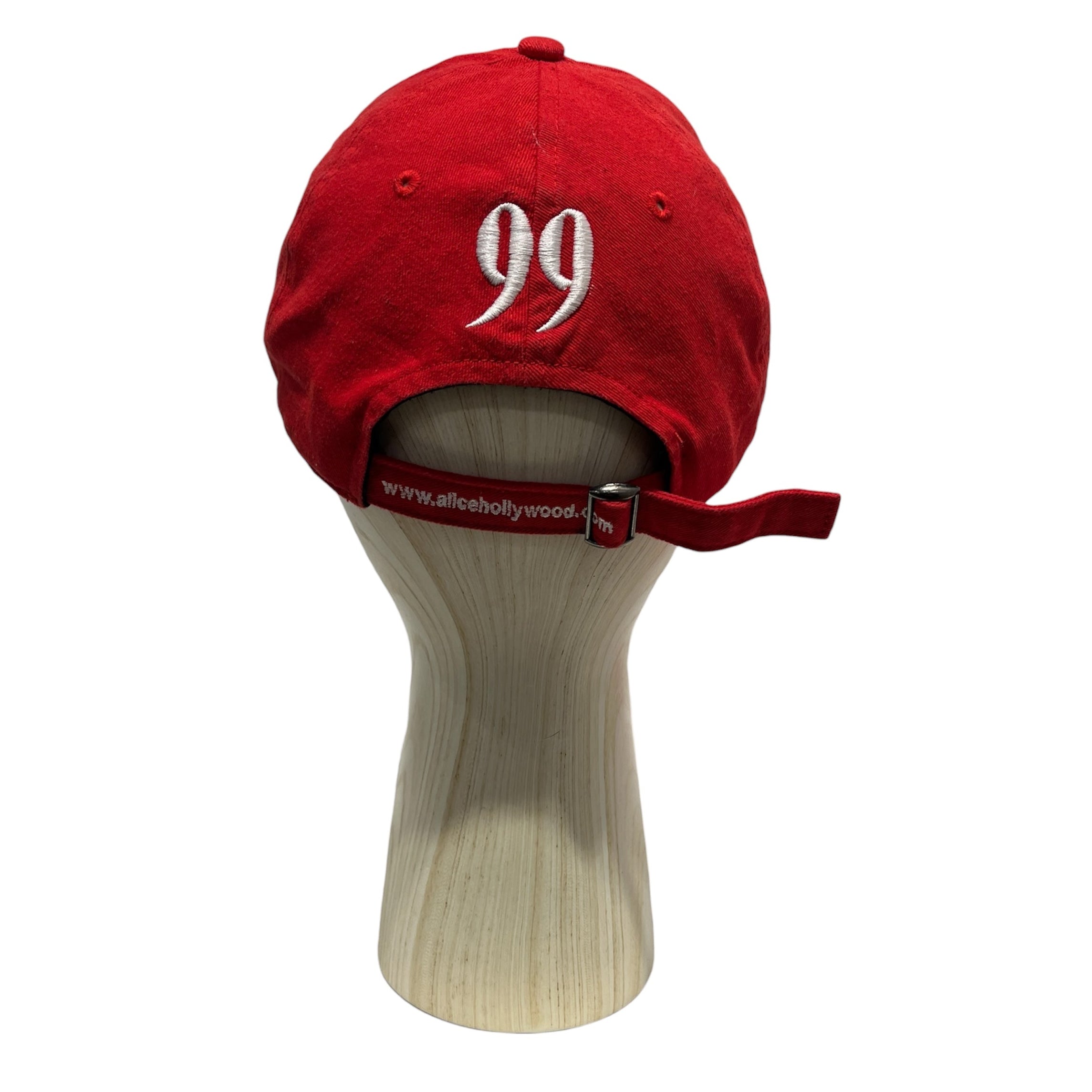 ALICE HOLLYWOOD/Classic Hat/OS/Graphic/Cotton/RED/FC HAT - NO CLIPS view 2