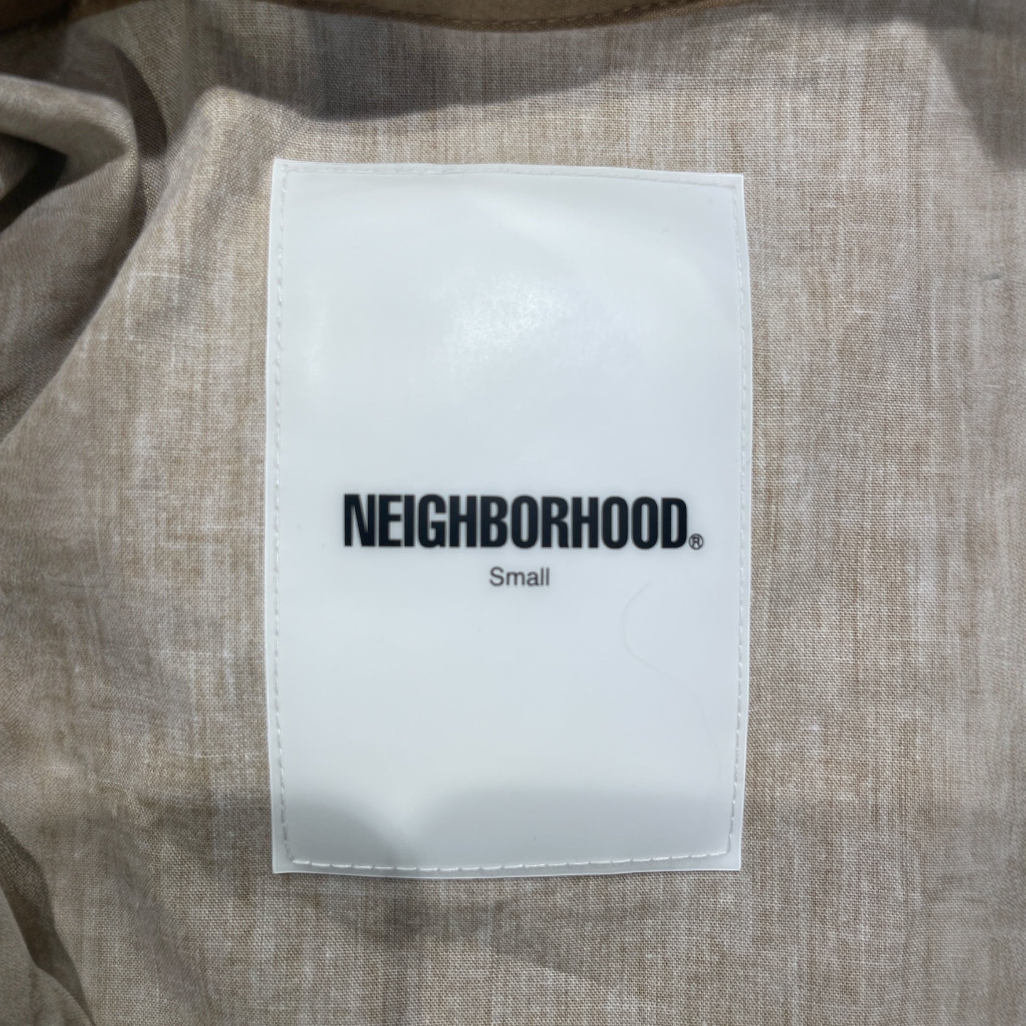 NEIGHBORHOOD/SS Shirt/Cotton/CML///Plain view 3