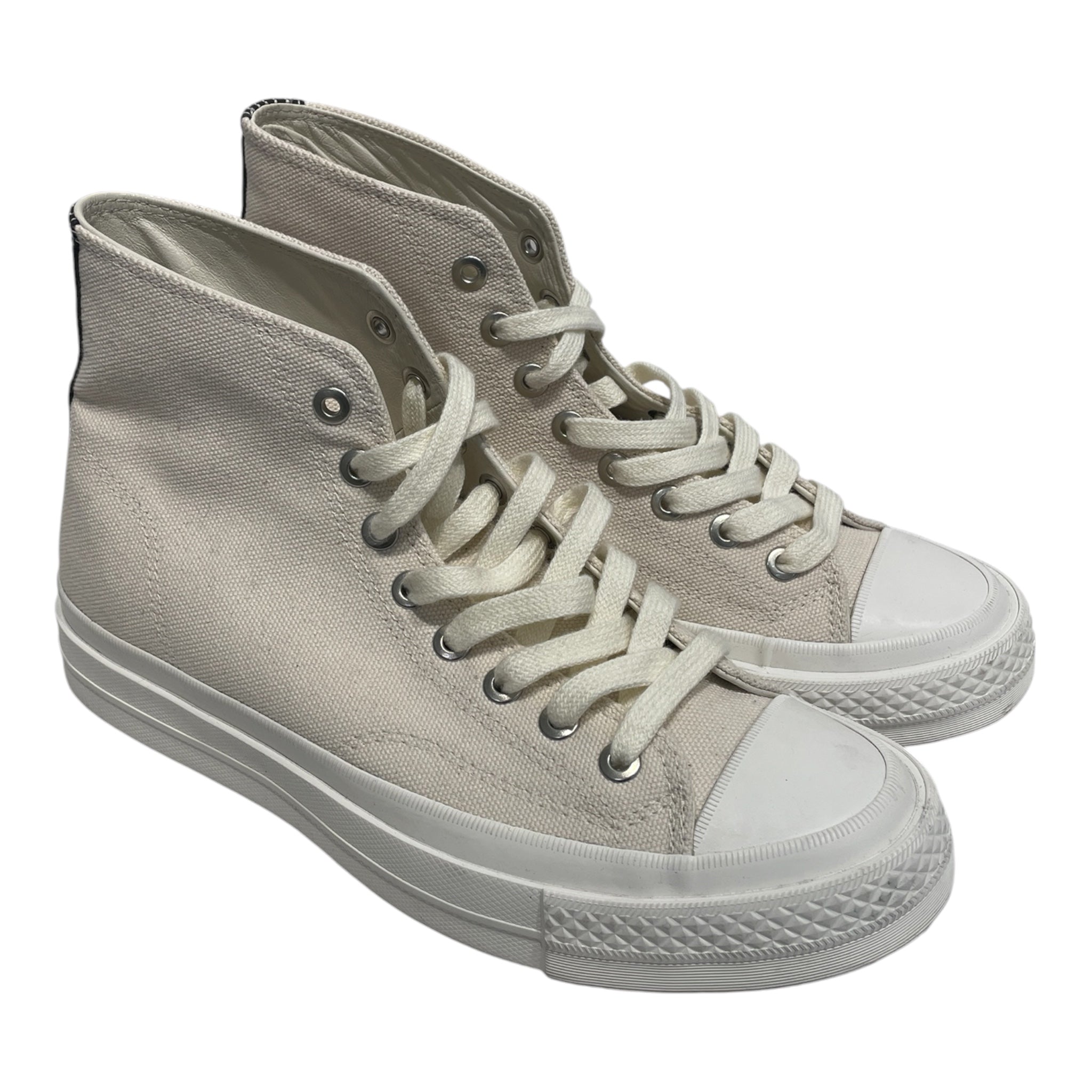 CONVERSE/Hi-Sneakers/US 9/Cotton/CRM/First String High Top Cream view 1