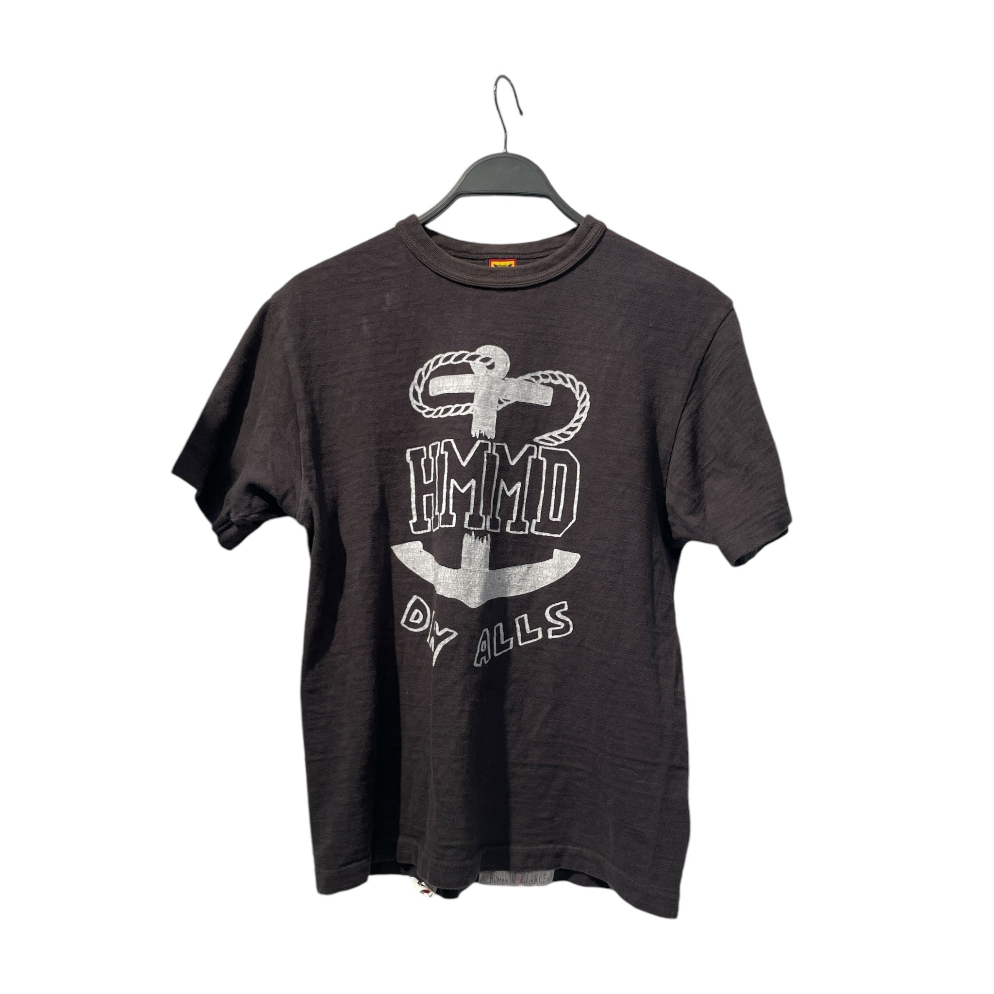 HUMAN MADE/T-Shirt/M/Cotton/BLK/Plain// view 1