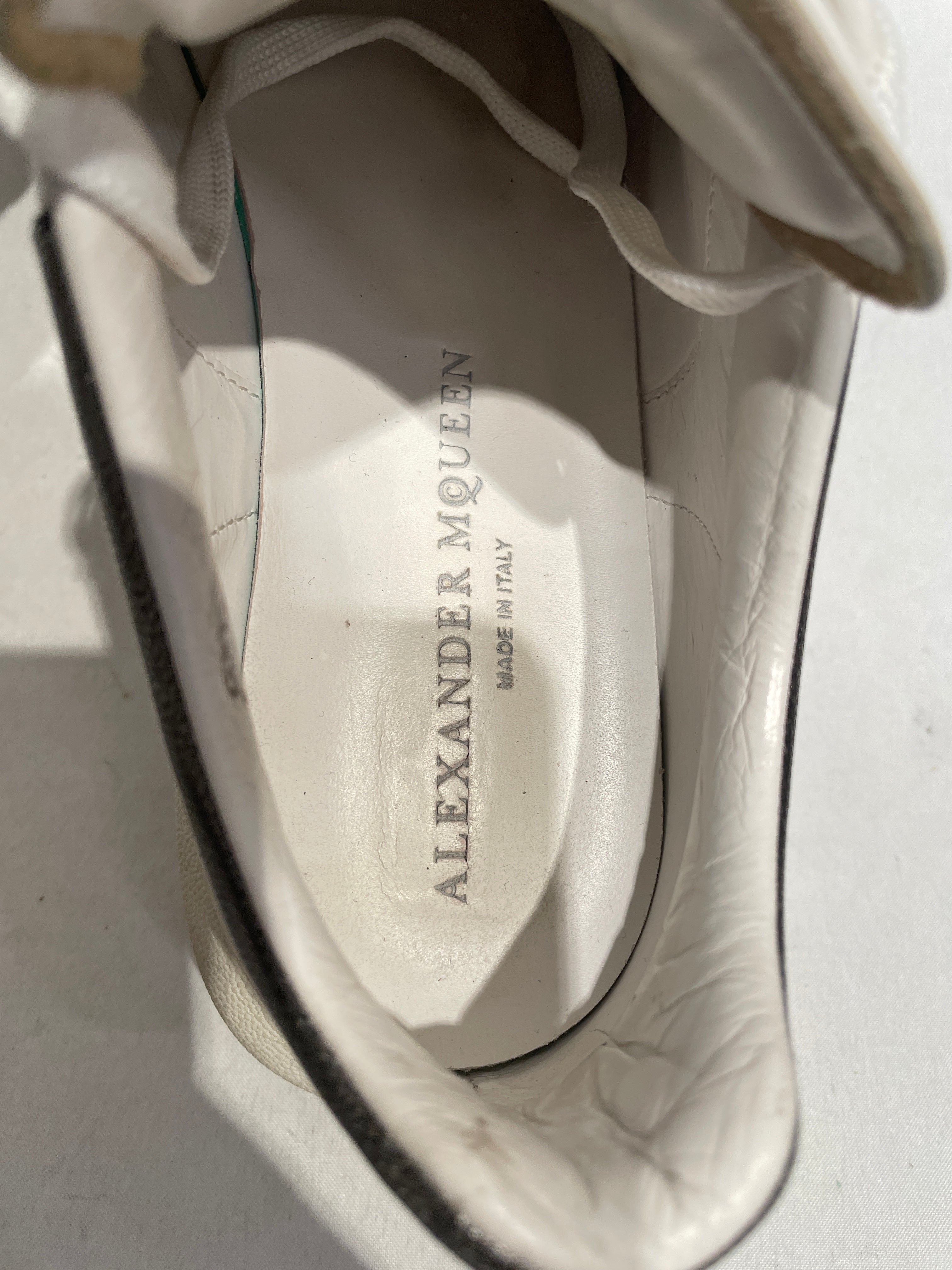 Alexander McQueen/Low-Sneakers/EU 40.5/WHT/As is 376814 view 3