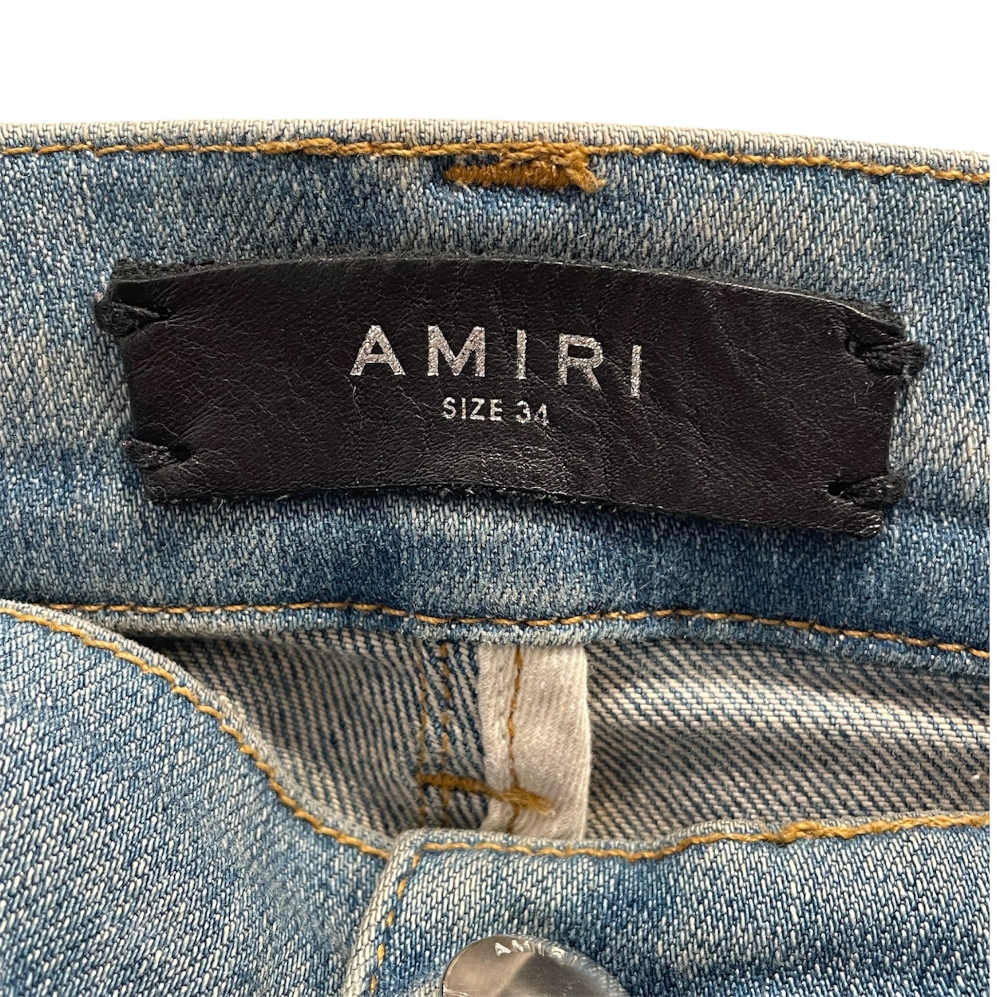AMIRI/Skinny Pants/34/Denim/BLU/bandana view 3
