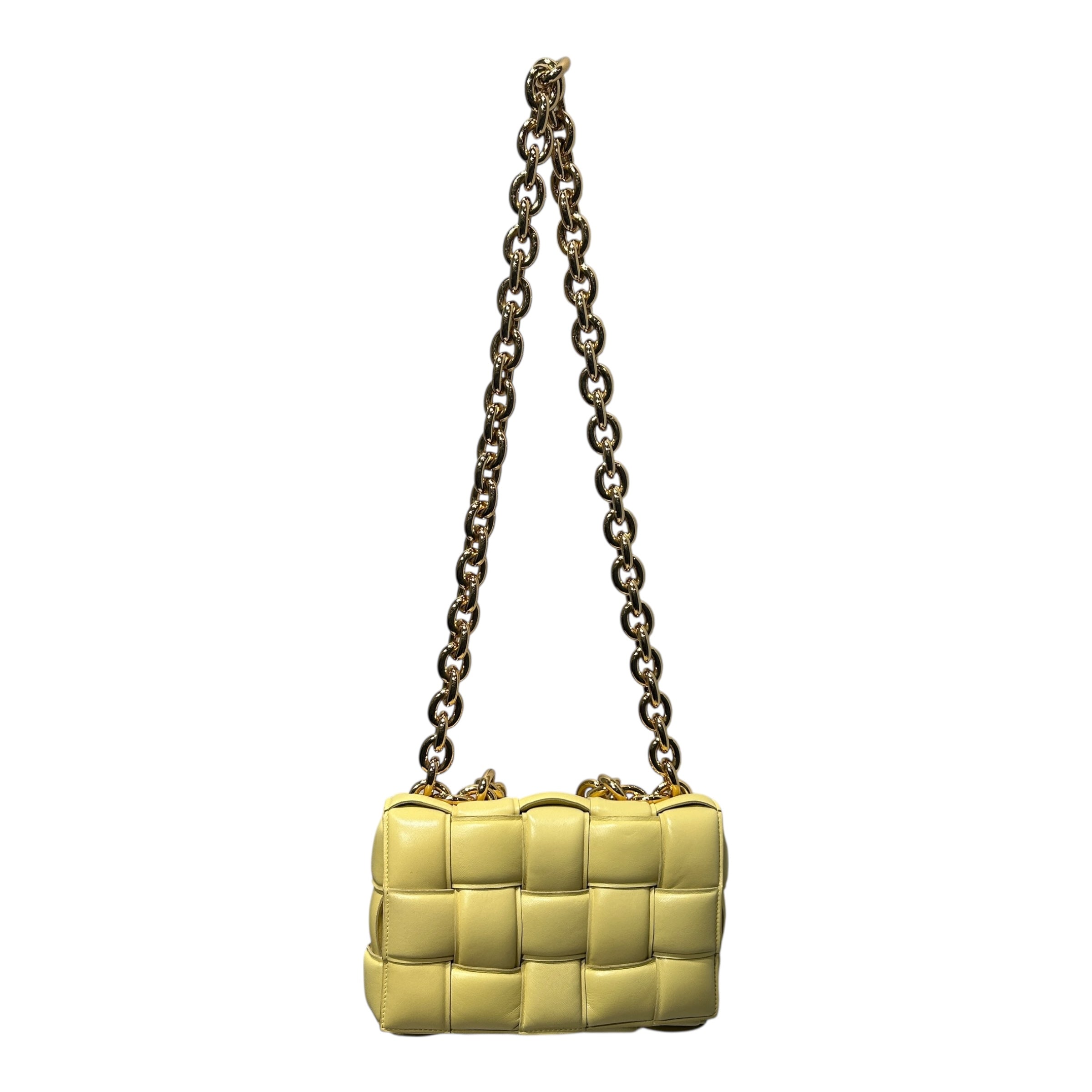 BOTTEGA VENETA/Bag/Lambskin/IVR/INTRECCO PADDED CHAIN BAG view 1