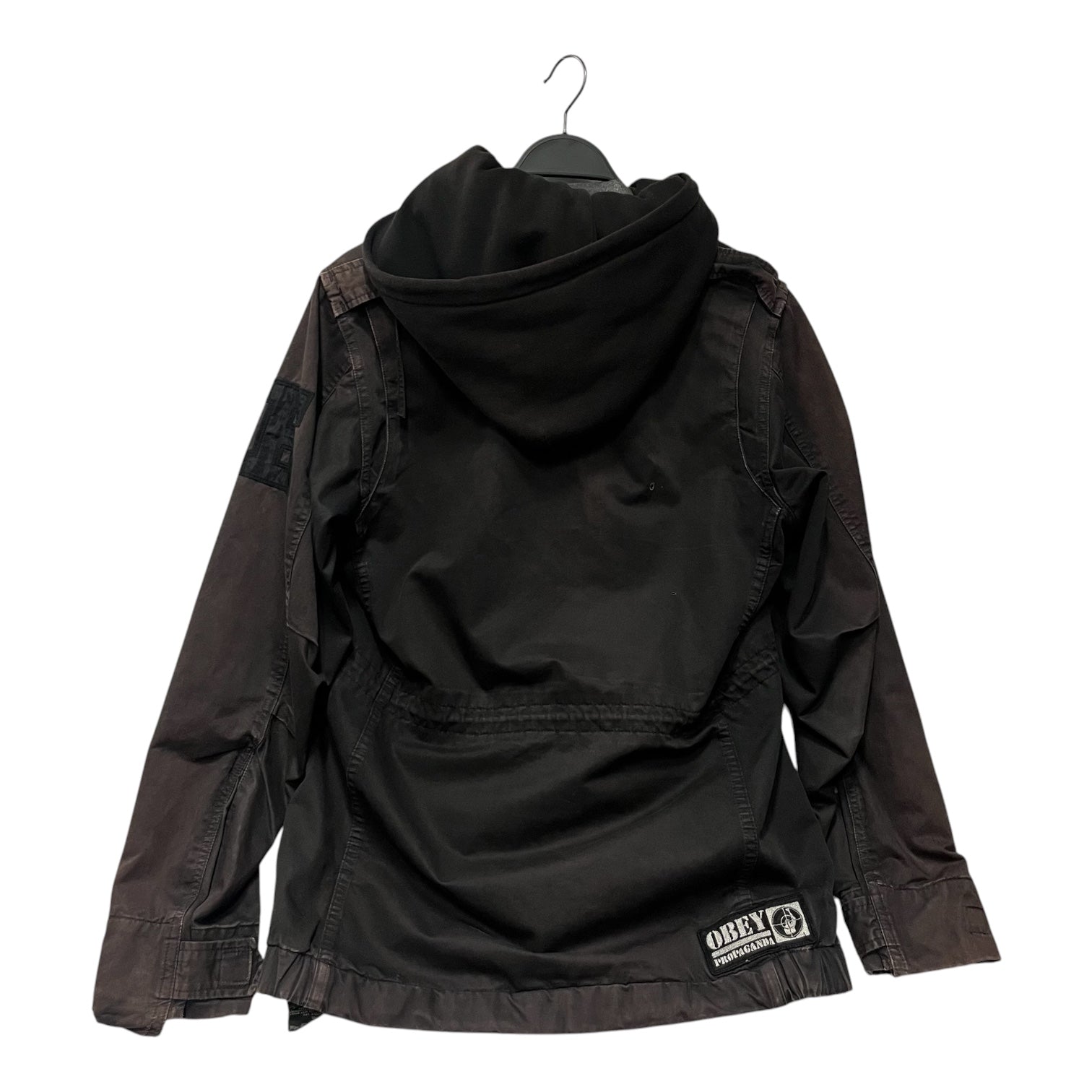 OBEY/Military Jkt/L/Cotton/BLK/public enemy view 2